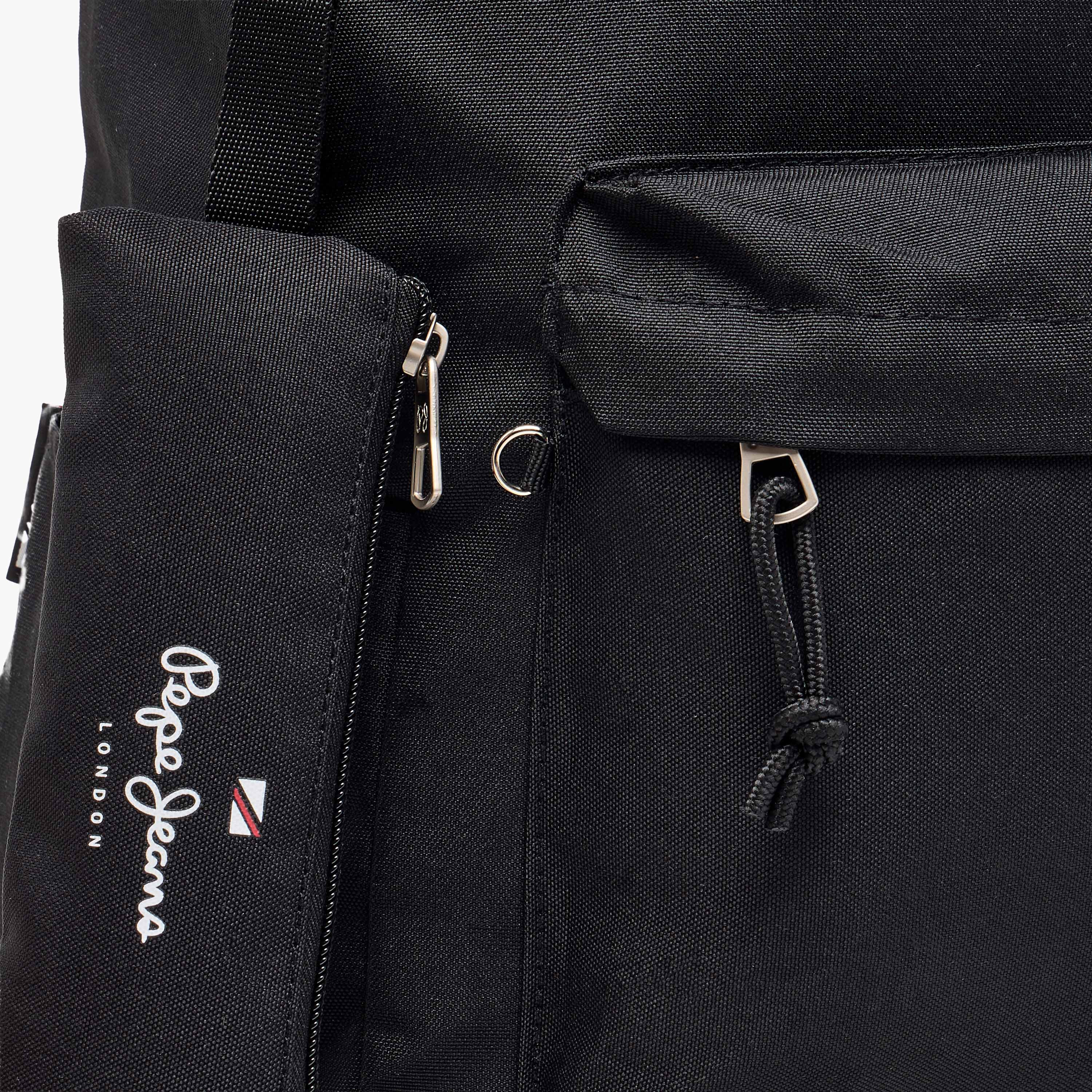 Pepe Jeans Textured Backpack with Adjustable Shoulder Straps -  33x44x21 cms-school-bagsandbackpacks-backpacks-image-9
