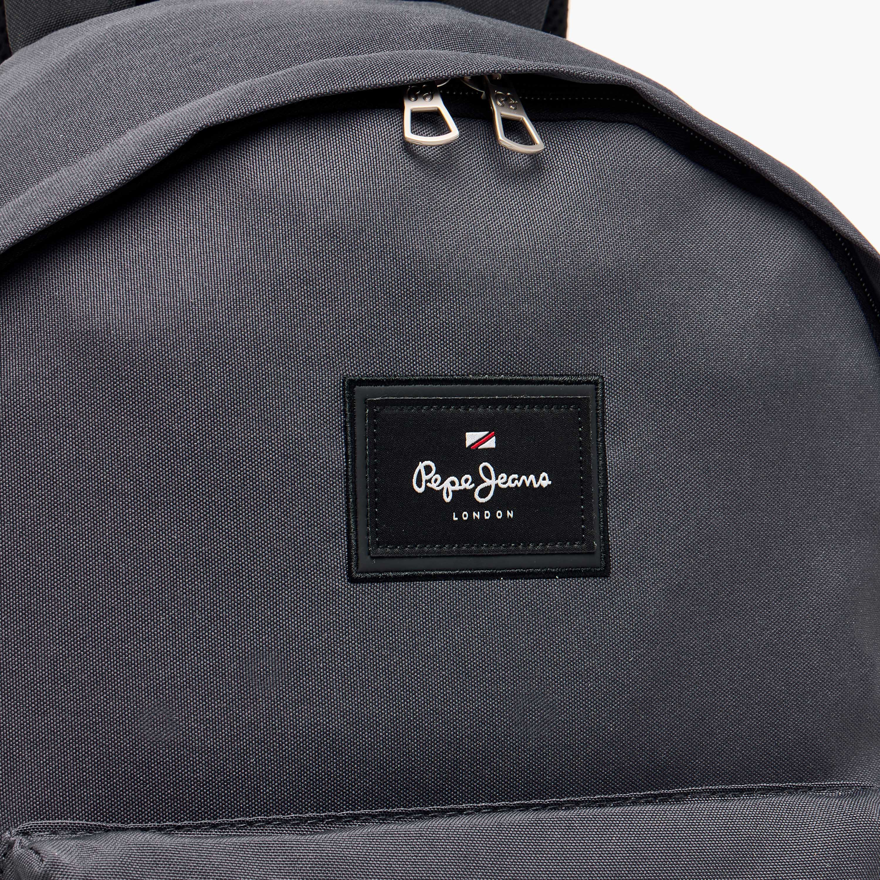 Pepe Jeans Solid Backpack with Adjustable Strap and Pencil Pouch - 33x44x21 cms-school-bagsandbackpacks-backpacks-image-11