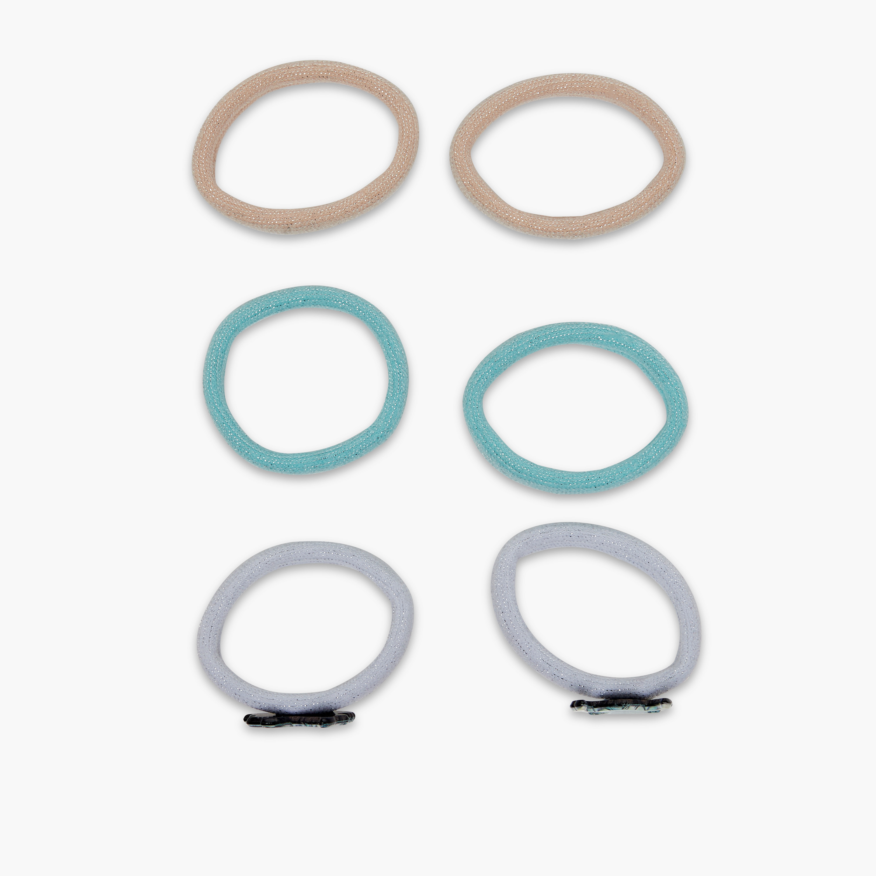 ربطة شعر بزخارف ستيتش وأنجل من ديزني - طقم من 6 قطع-girls-accessories-hairaccessories-image-3
