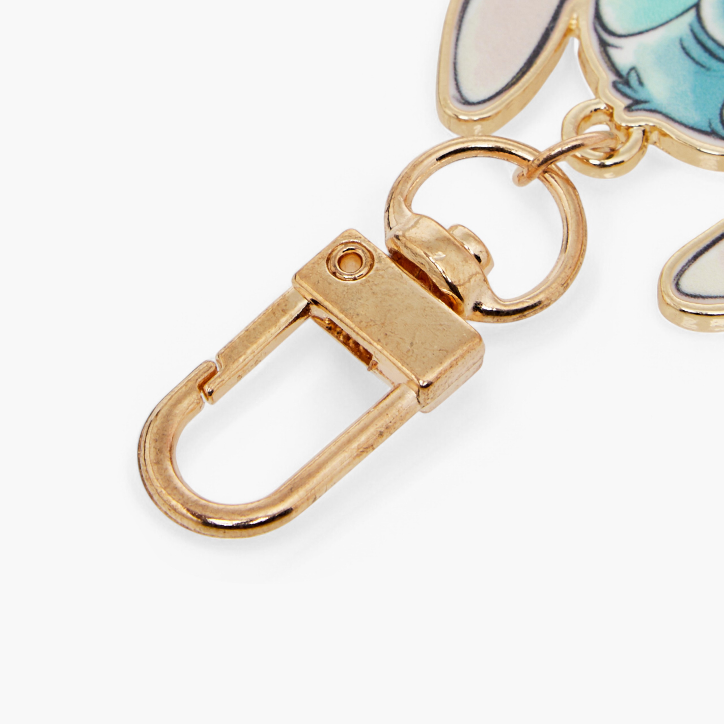 Disney Stitch Charm Keychain with Hook-girls-accessories-keyringsandbagcharms-image-4