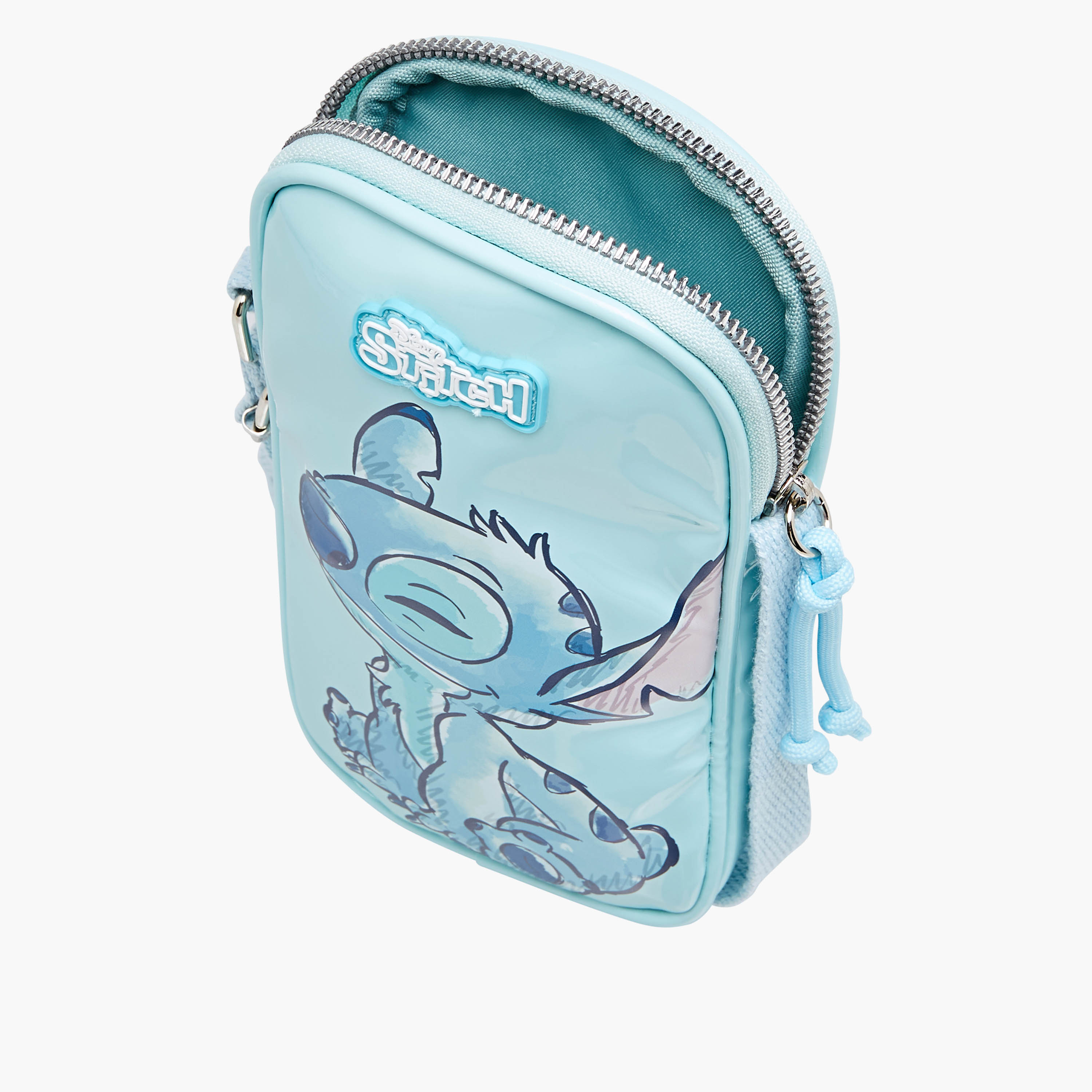 Disney Stitch Print Crossbody Bag with Adjustable Strap and Zip Closure-girls-accessories-bags-image-6