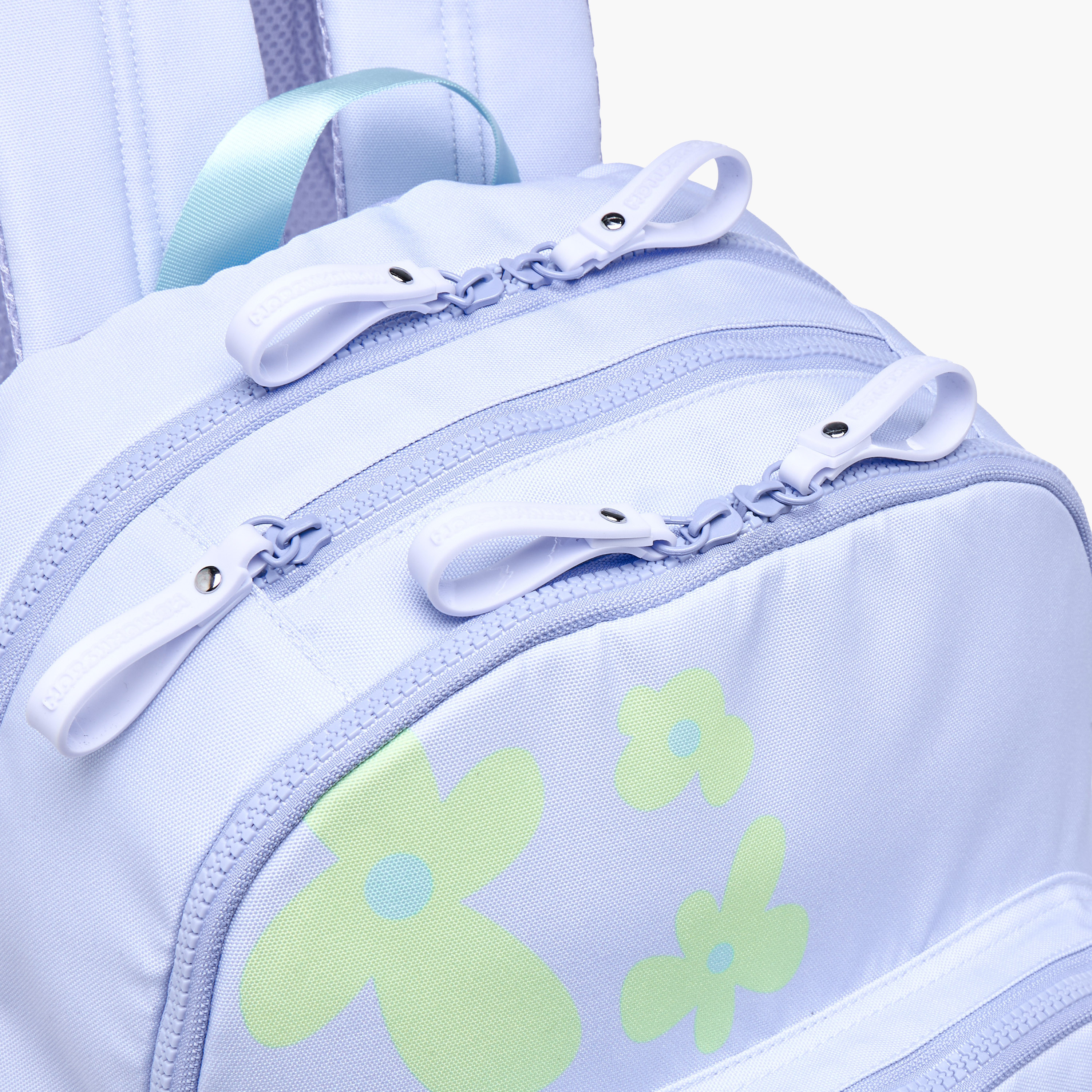 MARSHMALLOW Floral Print Backpack with Adjustable Straps and Zip Closure - 33x43x16 cms-promo_LS20_OMN-image-10