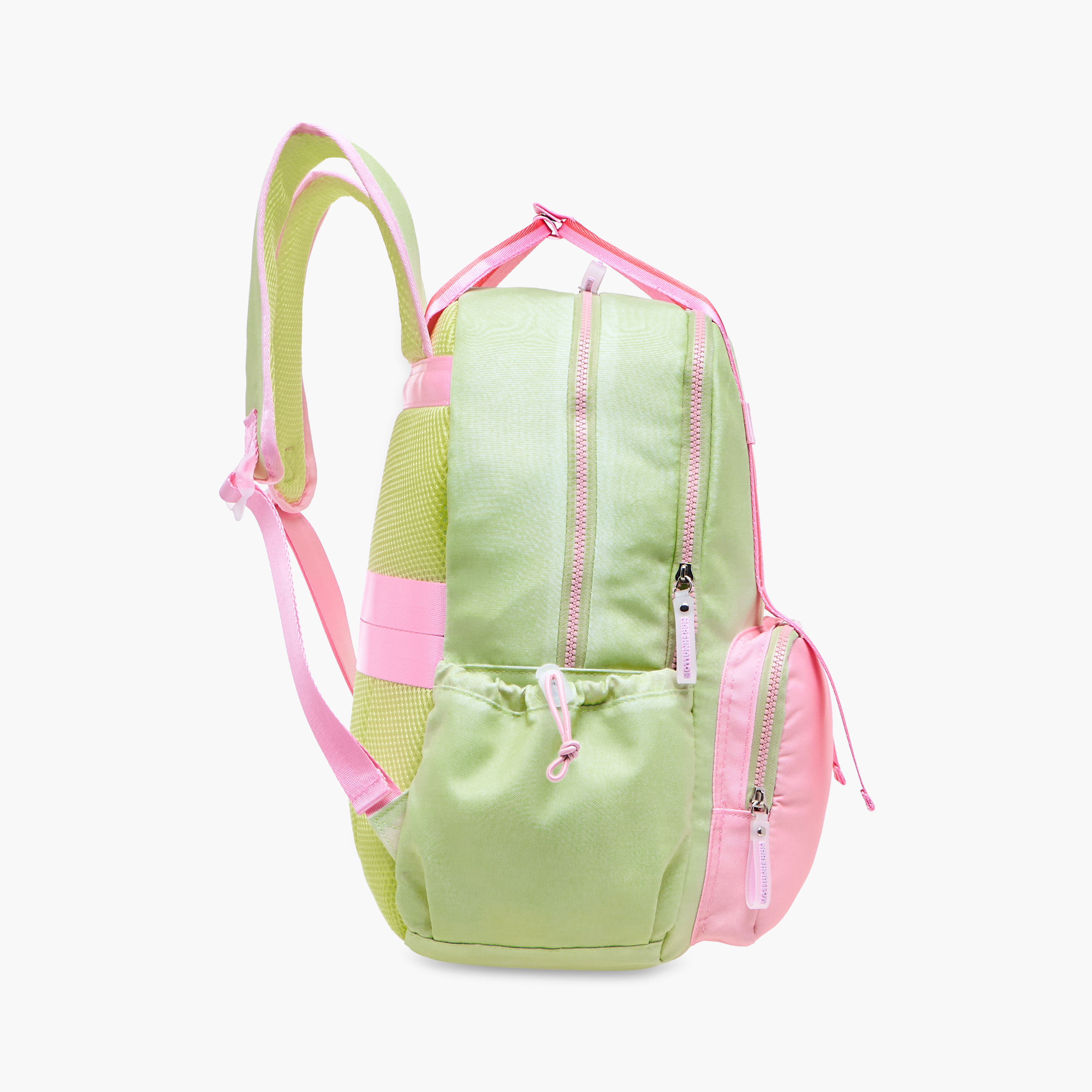 MARSHMALLOW Fresky Slogan Applique Backpack with Adjustable Straps - 33x43x16 cms-school-bagsandbackpacks-backpacks-image-5