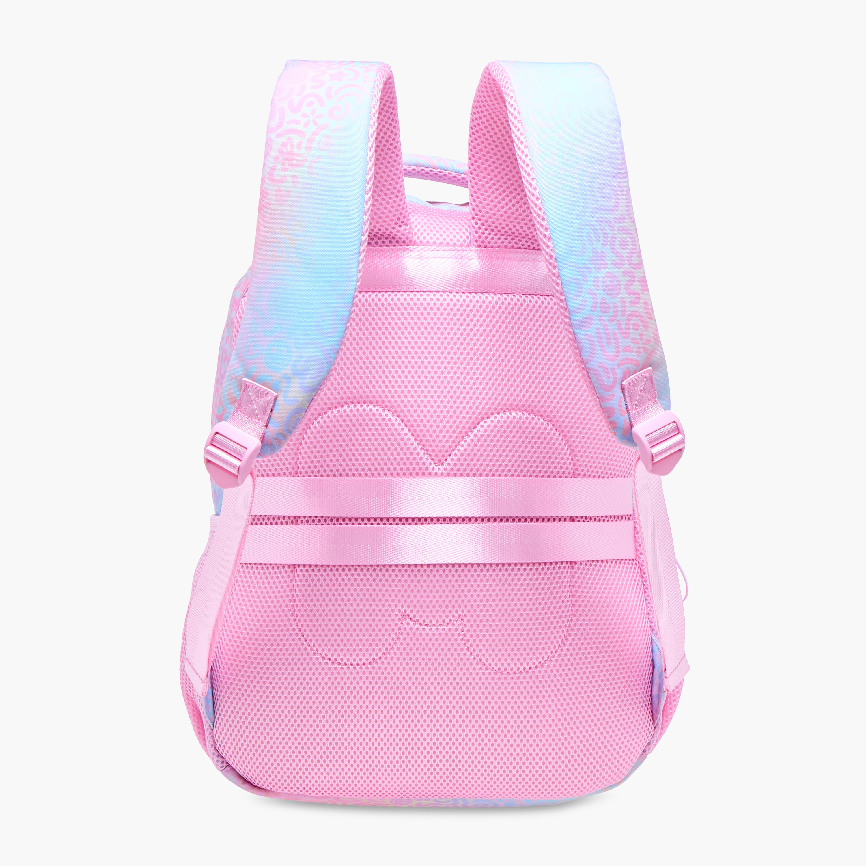 MARSHMALLOW Iris Printed Backpack with Adjustable Straps and Zip Closure - 33x43x16 cms-promo_LS20_OMN-image-7