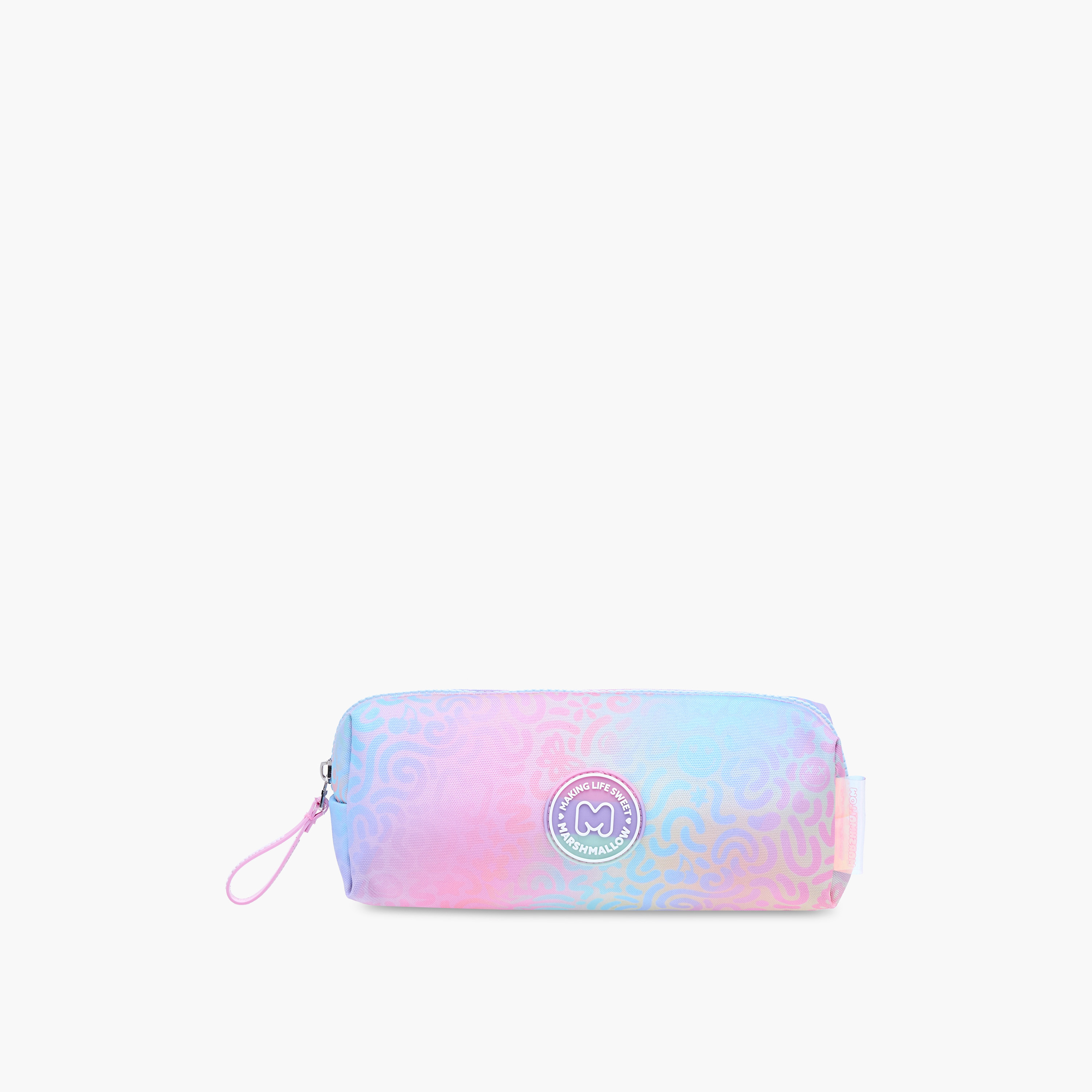 MARSHMALLOW Iris Printed Pencil Pouch with Zip Closure-school-stationery-pencilcases-image-1