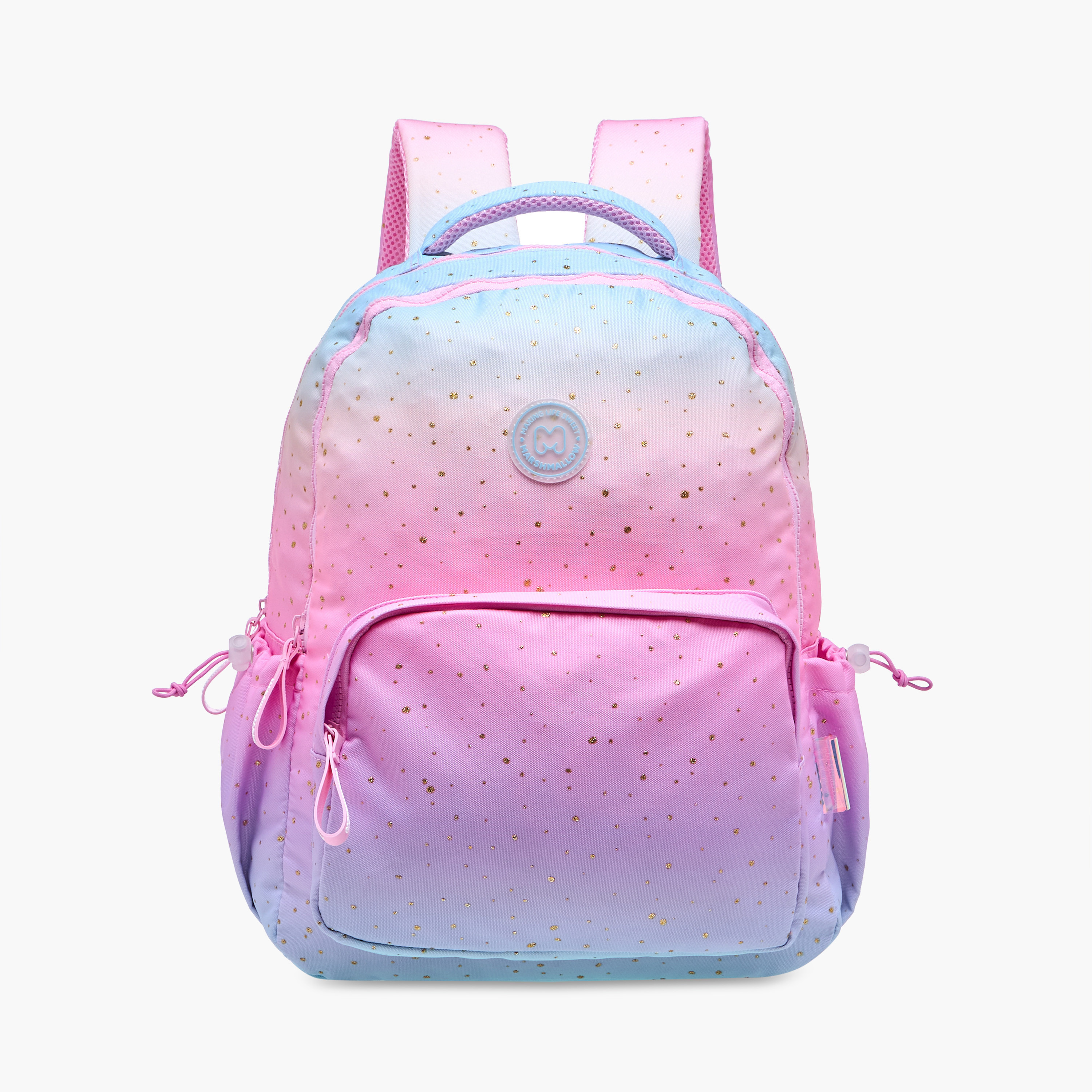 MARSHMALLOW Ombre Backpack with Adjustable Shoulder Straps - 33x43x16 cms-promo_LS20_OMN-image-1