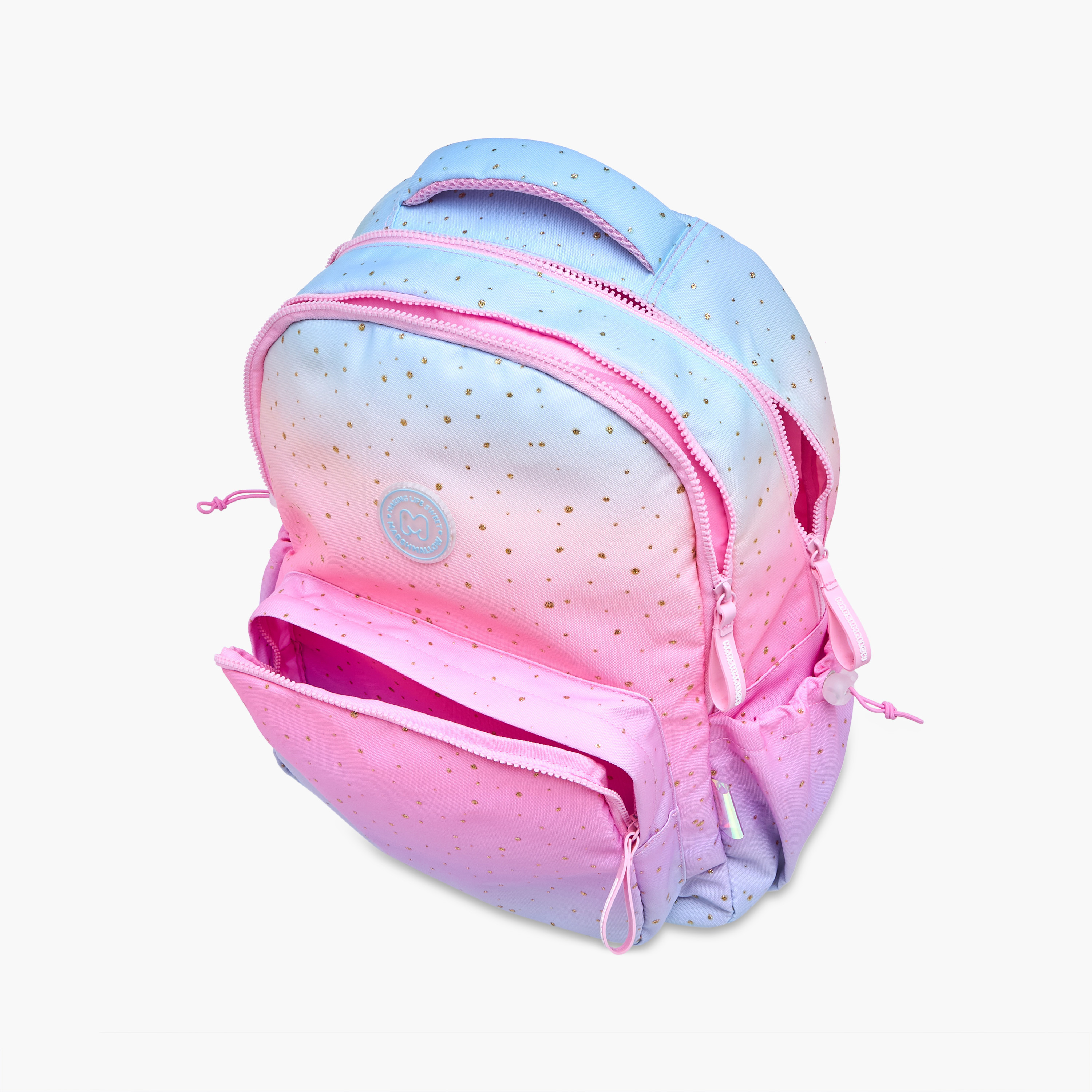 MARSHMALLOW Ombre Backpack with Adjustable Shoulder Straps - 33x43x16 cms-promo_LS20_OMN-image-10