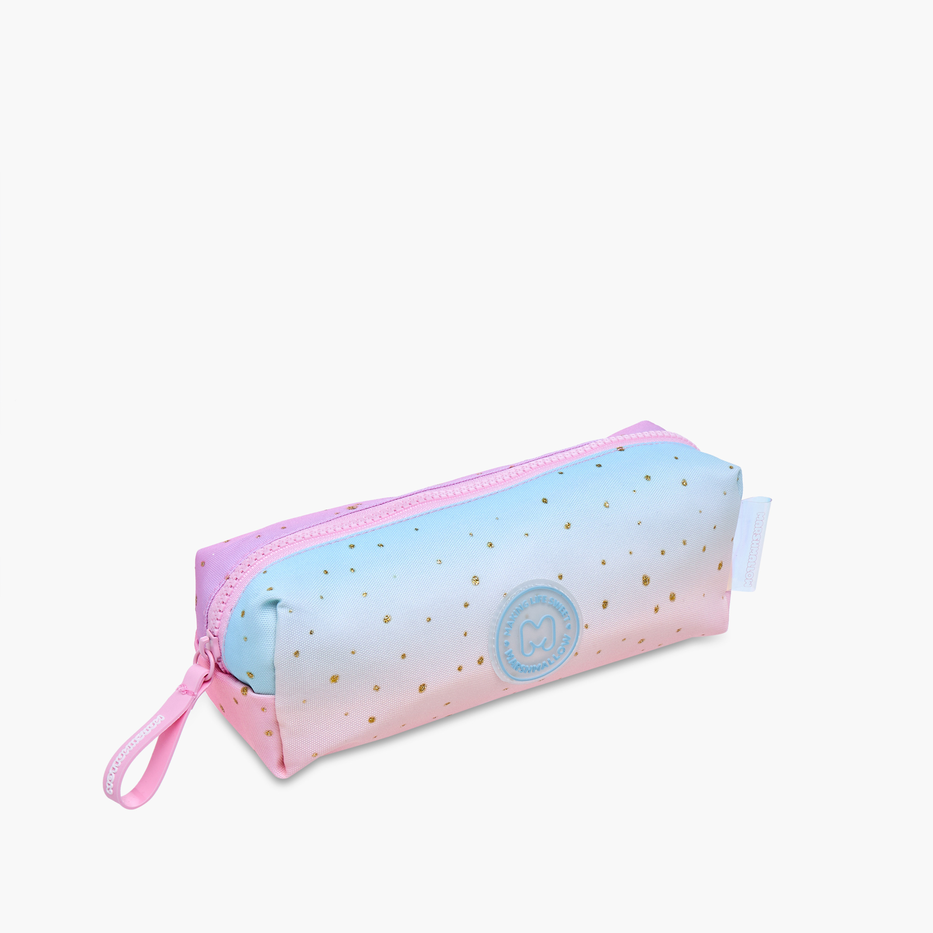 MARSHMALLOW Ombre Pencil Pouch with Zip Closure-school-stationery-pencilcases-image-2