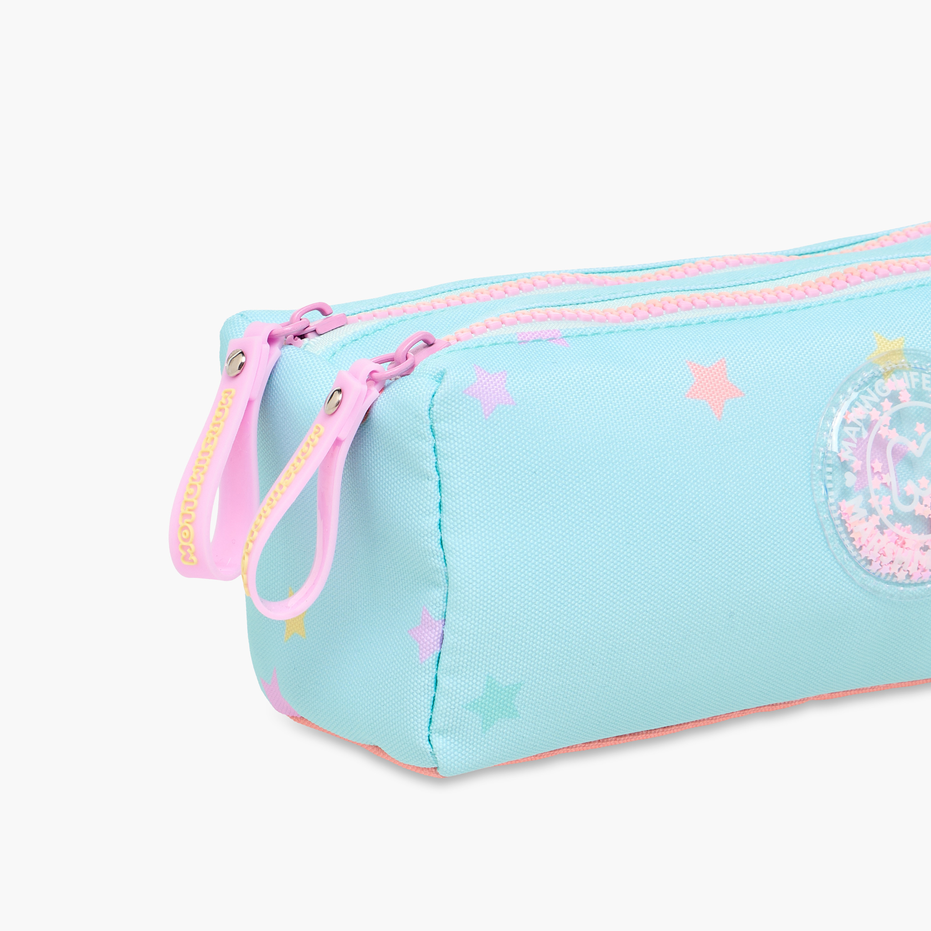 MARSHMALLOW Printed Pencil Pouch with Zip Closure-school-stationery-pencilcases-image-4