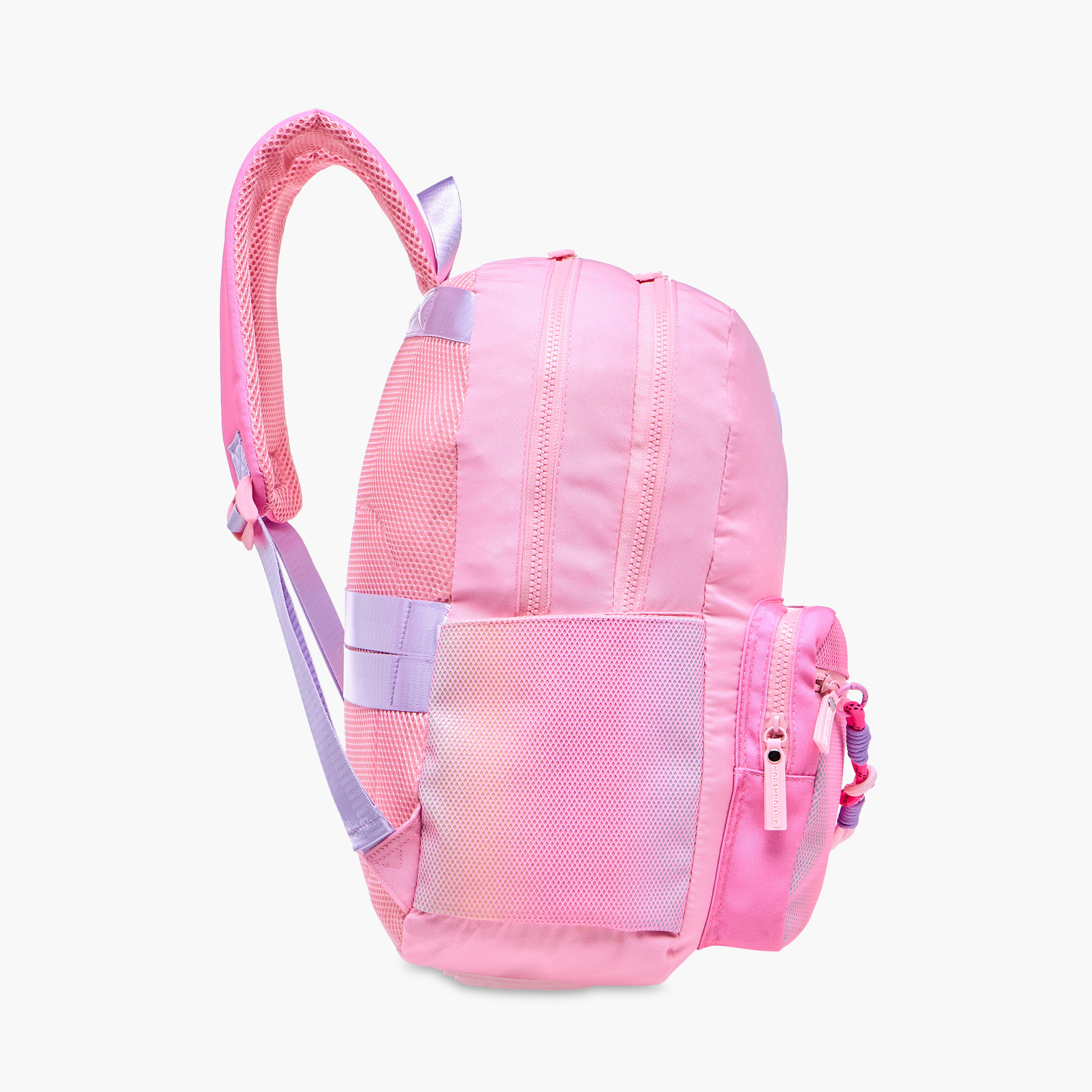 MARSHMALLOW Ombre Backpack with Adjustable Shoulder Straps and Zip Closure - 33x43x16 cm-promo_LS20_OMN-image-5