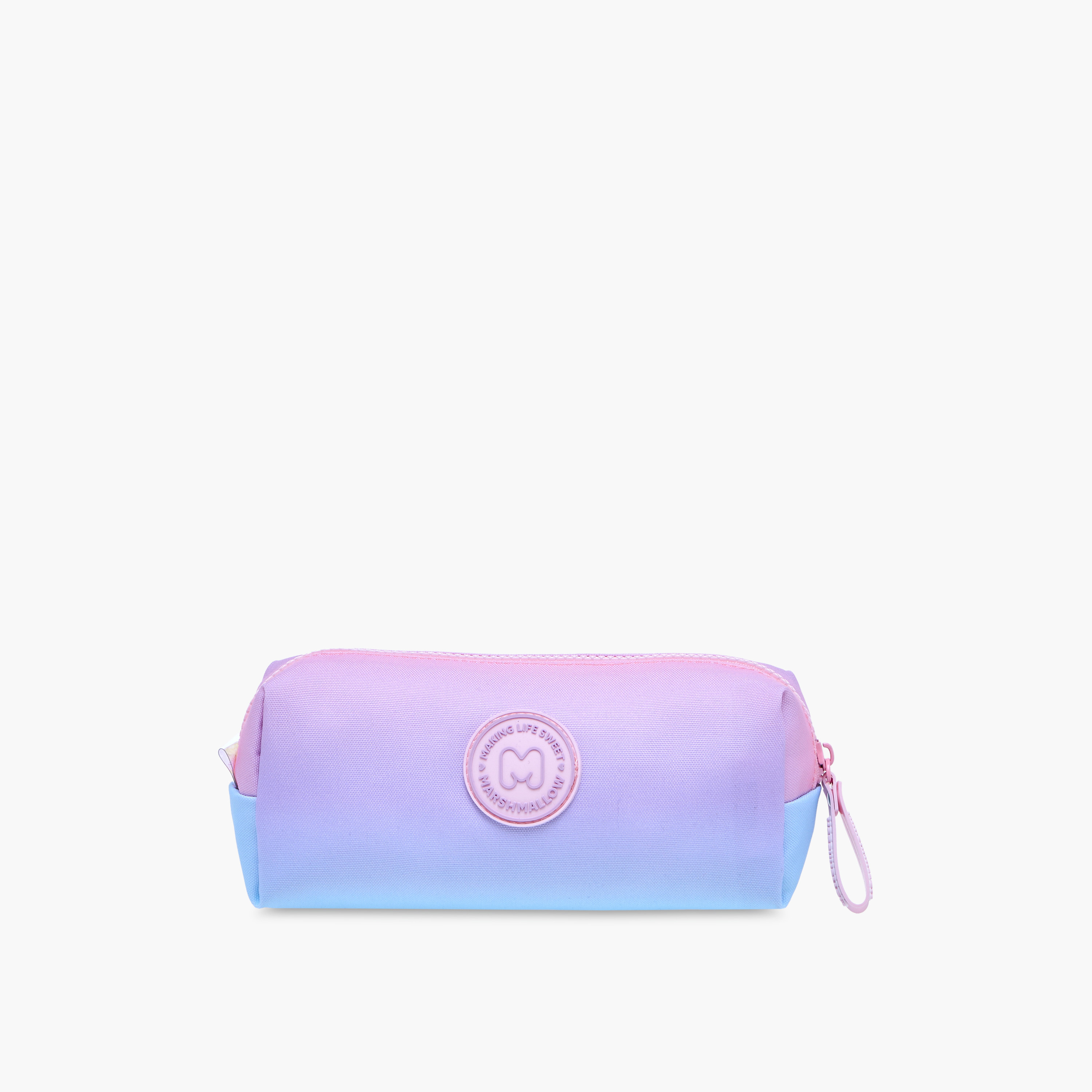 MARSHMALLOW Applique Detail Pencil Pouch with Zip Closure-school-stationery-pencilcases-image-4