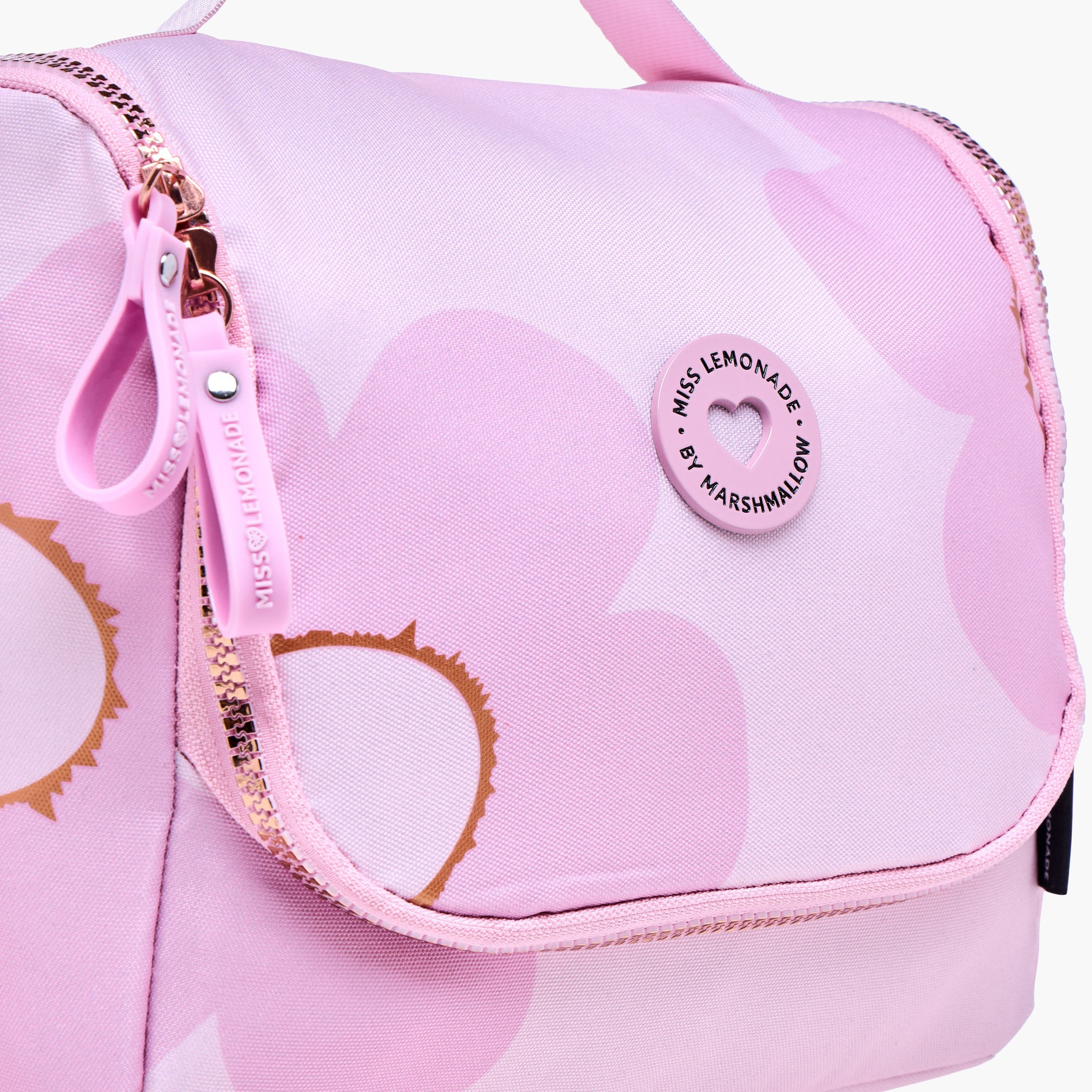 MISS LEMONADE Floral Print Lunch Bag with Detachable Strap-school-lunchessentials-lunchbags-image-5