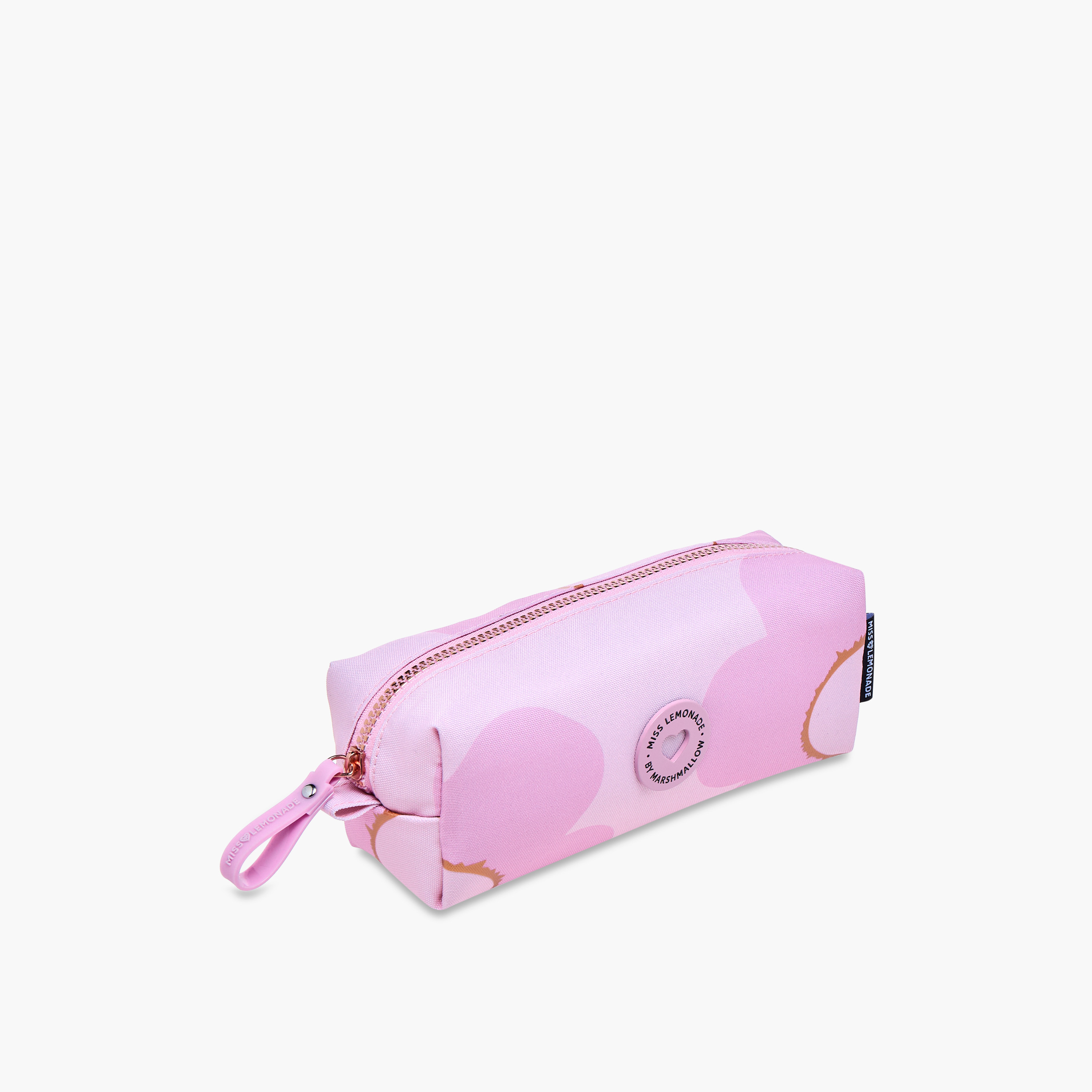 MISS LEMONADE Floral Print Pencil Pouch with Zip Closure-school-stationery-pencilcases-image-2