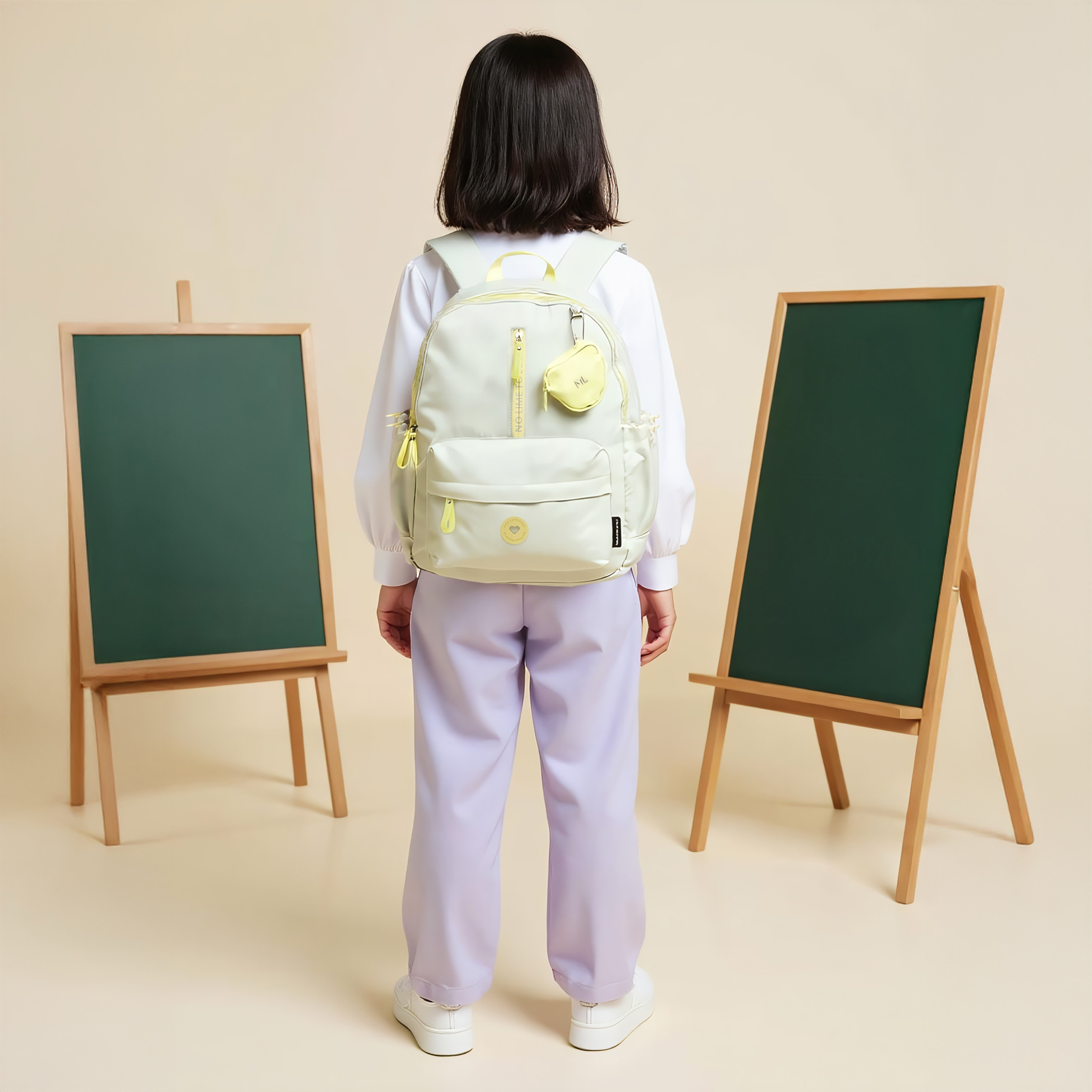 MISS LEMONADE Printed Backpack with Adjustable Shoulder Straps and Zip Closure - 33x43x16 cms-school-bagsandbackpacks-backpacks-image-3