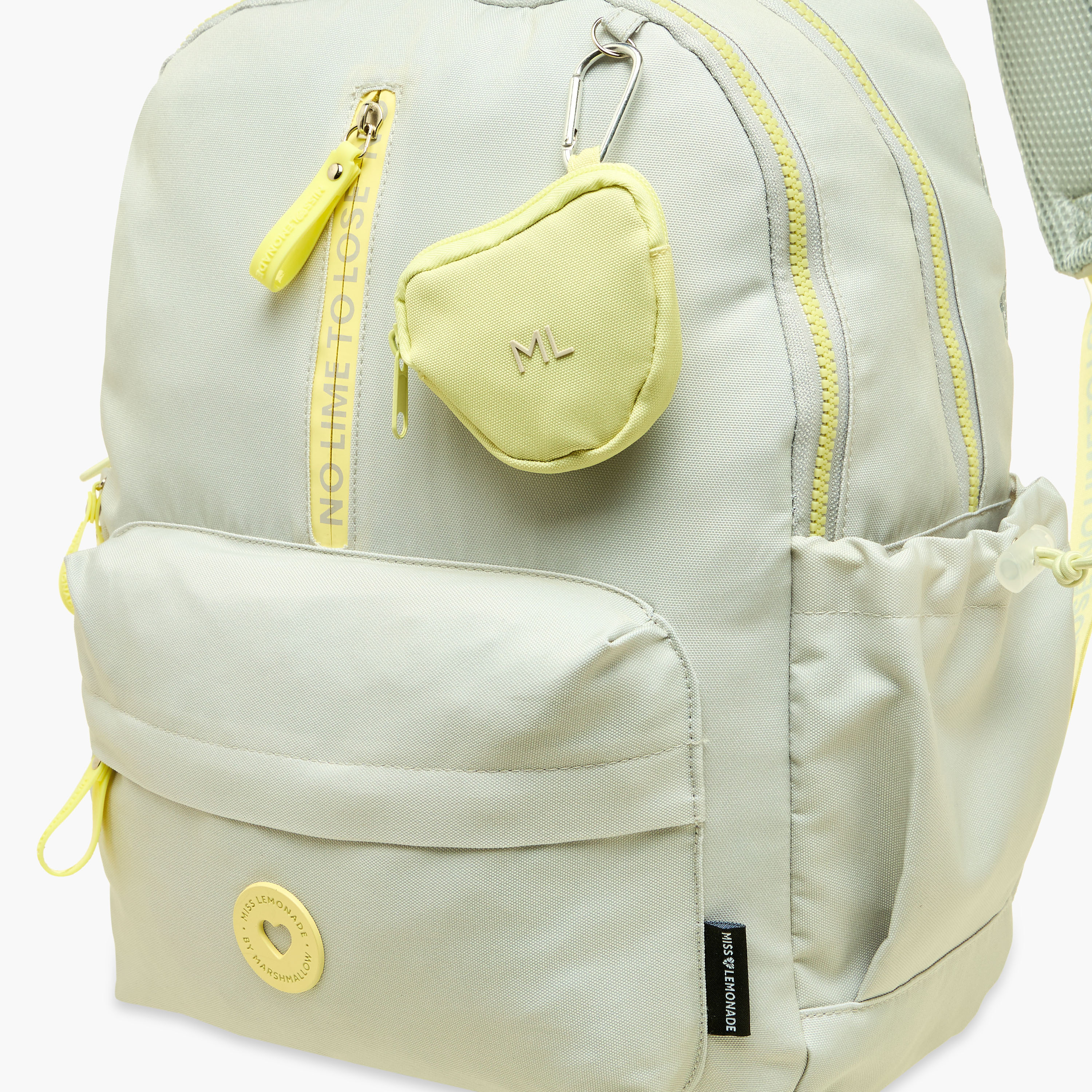 MISS LEMONADE Printed Backpack with Adjustable Shoulder Straps and Zip Closure - 33x43x16 cms-school-bagsandbackpacks-backpacks-image-7