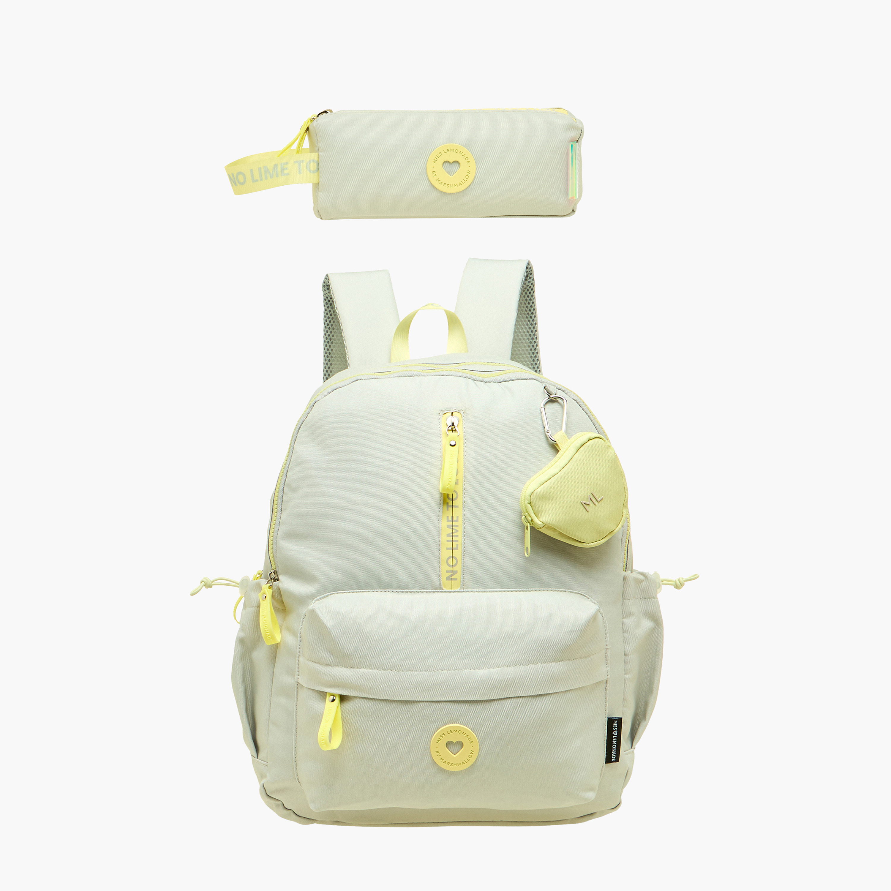 MISS LEMONADE Printed Backpack with Adjustable Shoulder Straps and Zip Closure - 33x43x16 cms-school-bagsandbackpacks-backpacks-image-10