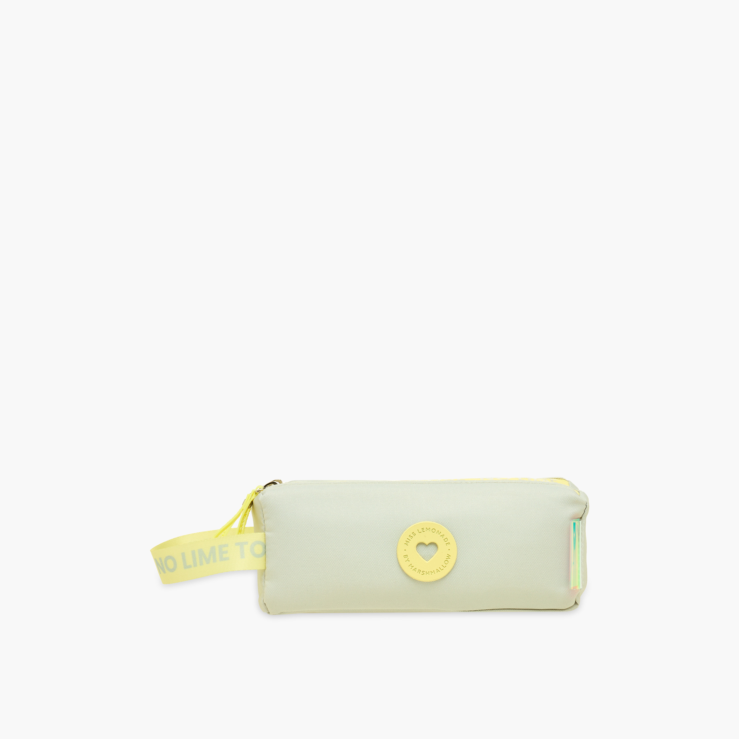 MISS LEMONADE Textured Pencil Pouch with Zip Closure-school-stationery-pencilcases-image-1