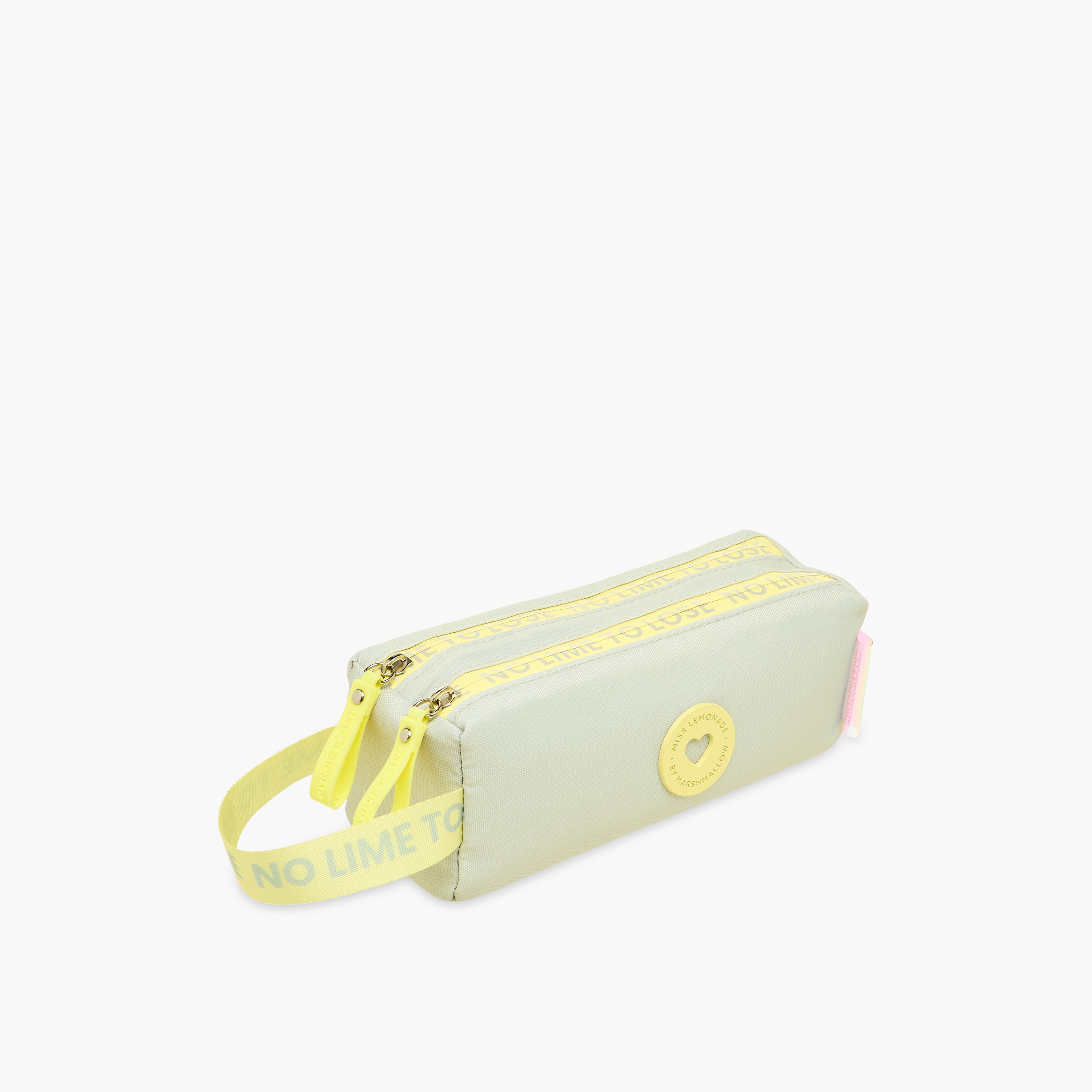 MISS LEMONADE Textured Pencil Pouch with Zip Closure-school-stationery-pencilcases-image-2