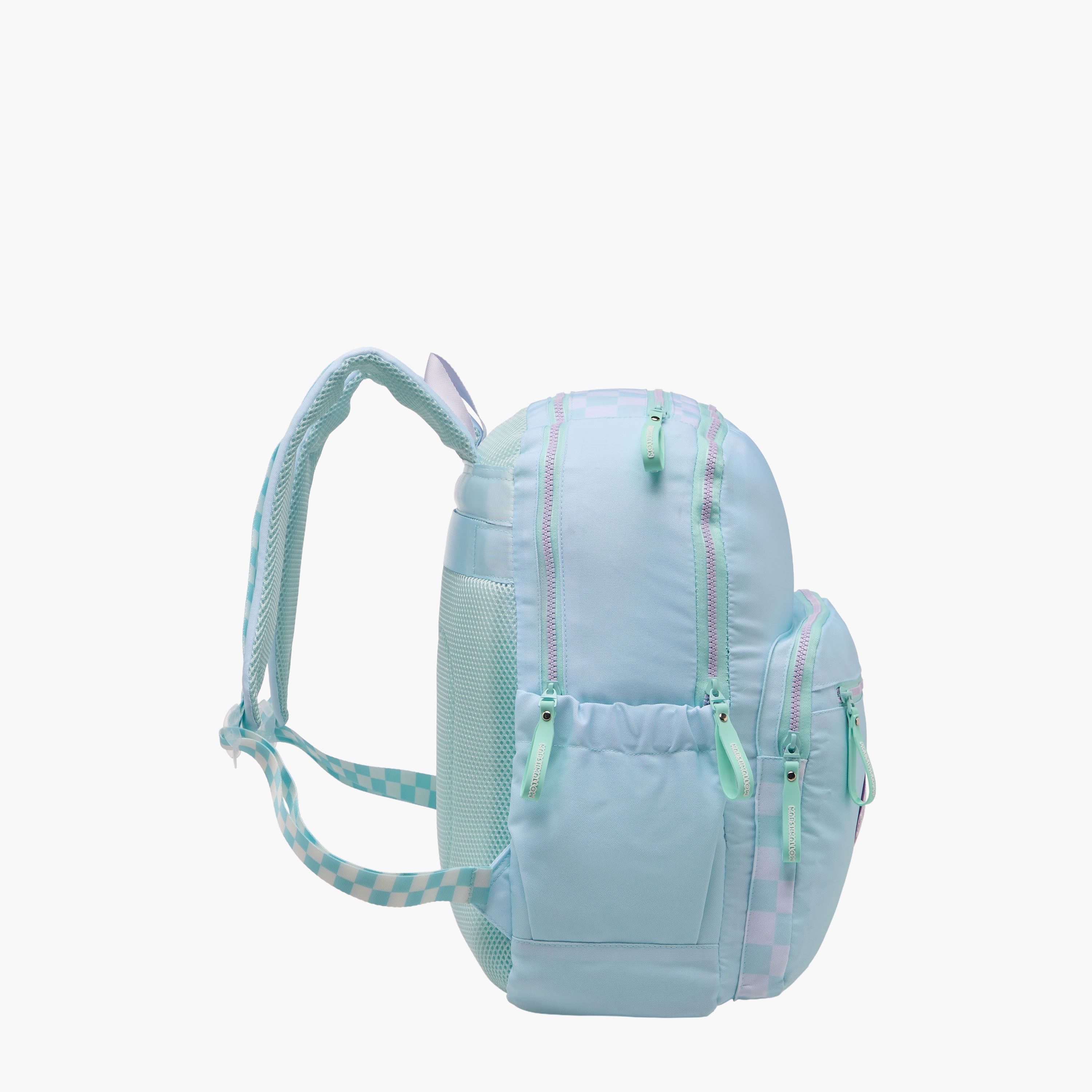 MARSHMALLOW Solid Backpack with Adjustable Straps and Zip Closure - 33x43x16 cms-school-bagsandbackpacks-backpacks-image-3