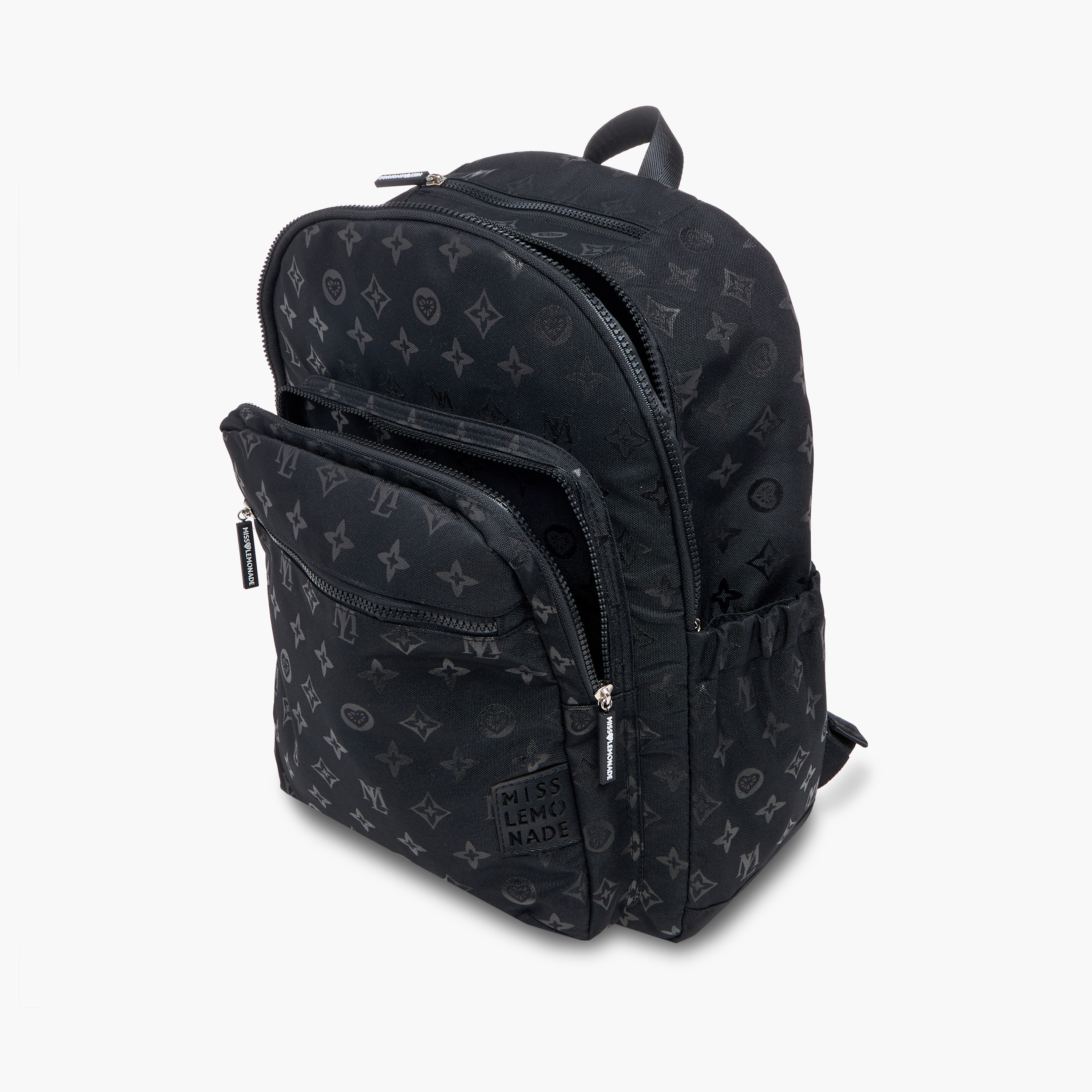MISS LEMONADE Printed Backpack with Adjustable Shoulder Straps and Zip Closure - 33x43x16 cms-school-bagsandbackpacks-backpacks-image-8