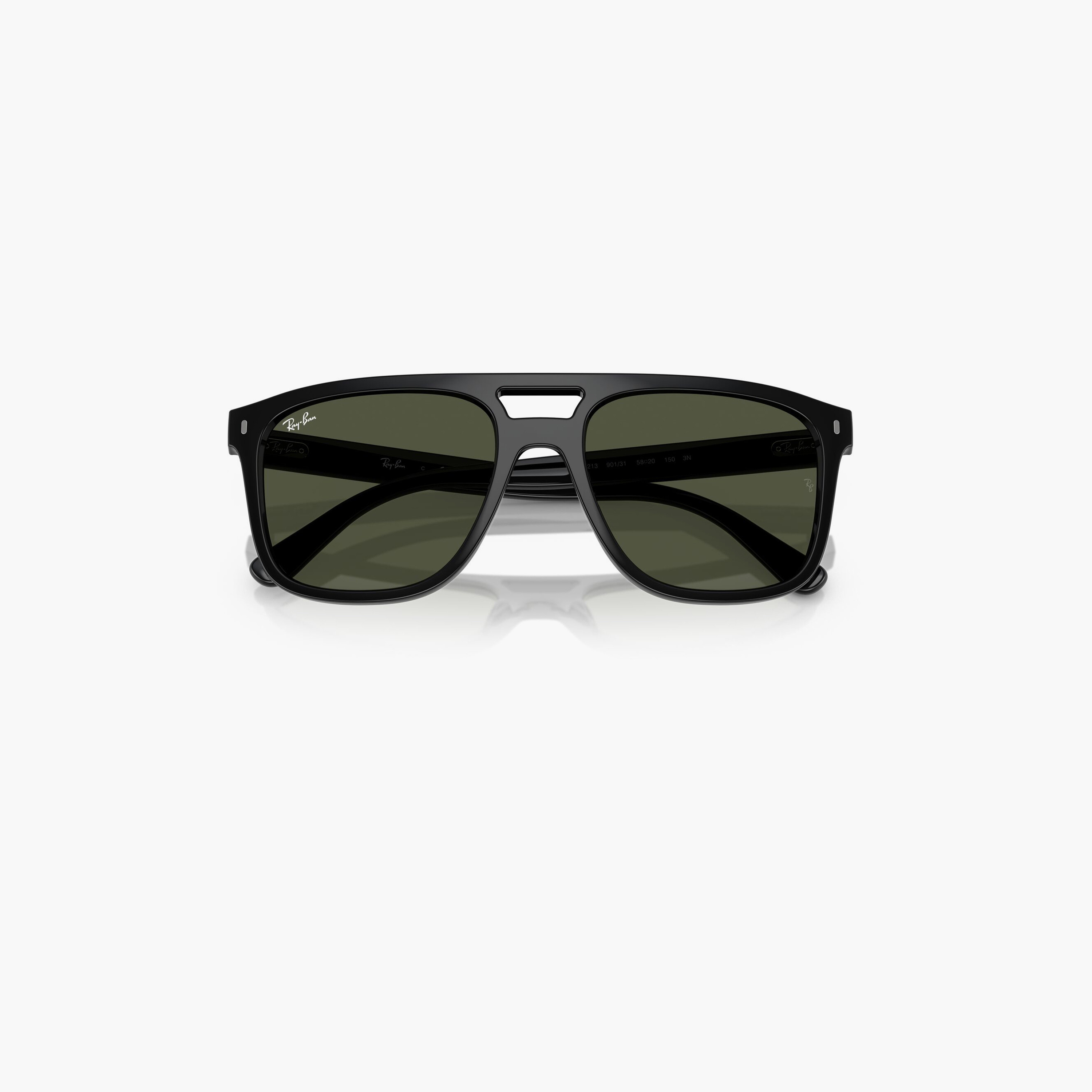 Ray-Ban 58MM Green Square Sunglasses - 0RB2213-men-sunglasses-image-7