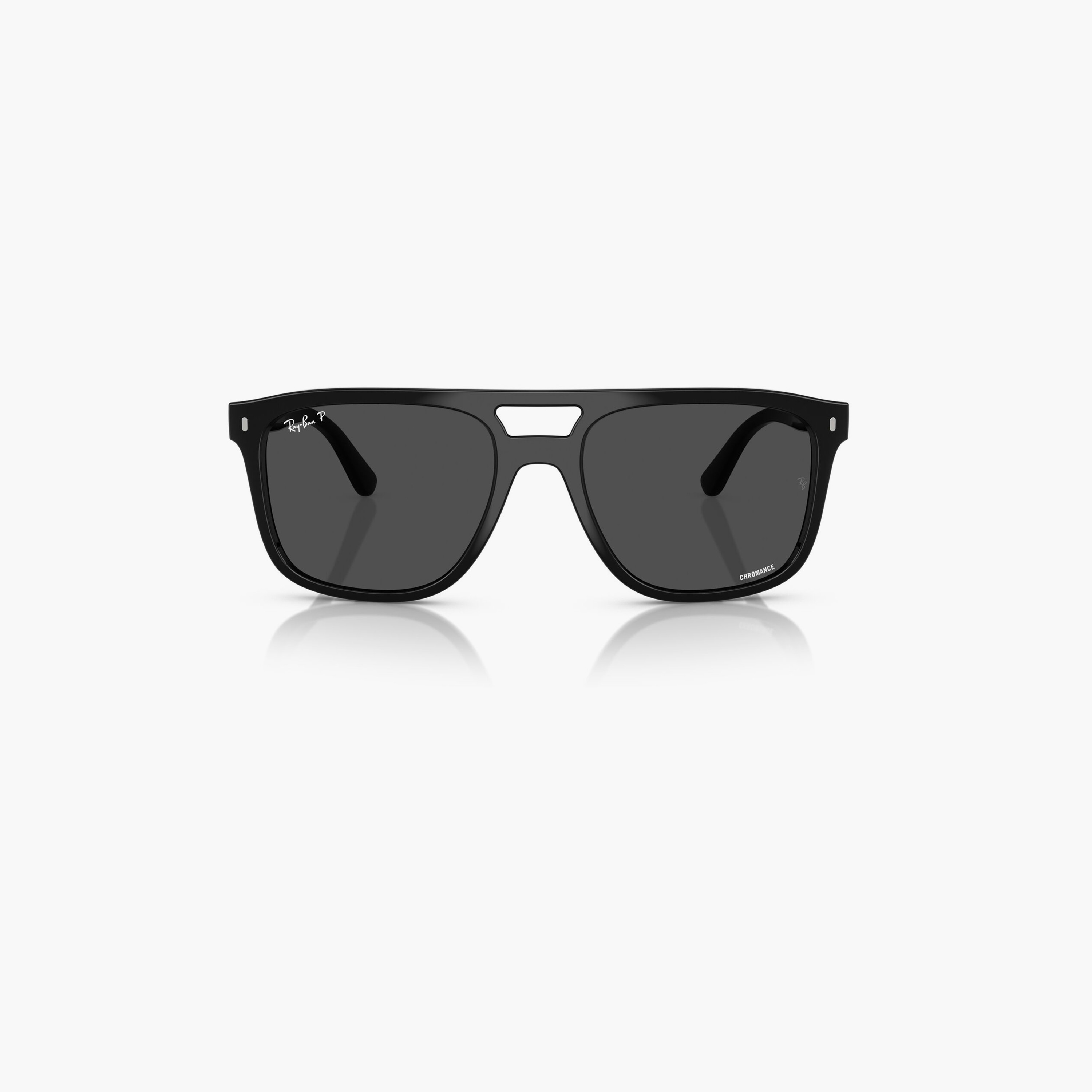 Ray-Ban Polarized 58MM Grey Square Sunglasses - 0RB2213CH-men-sunglasses-image-4