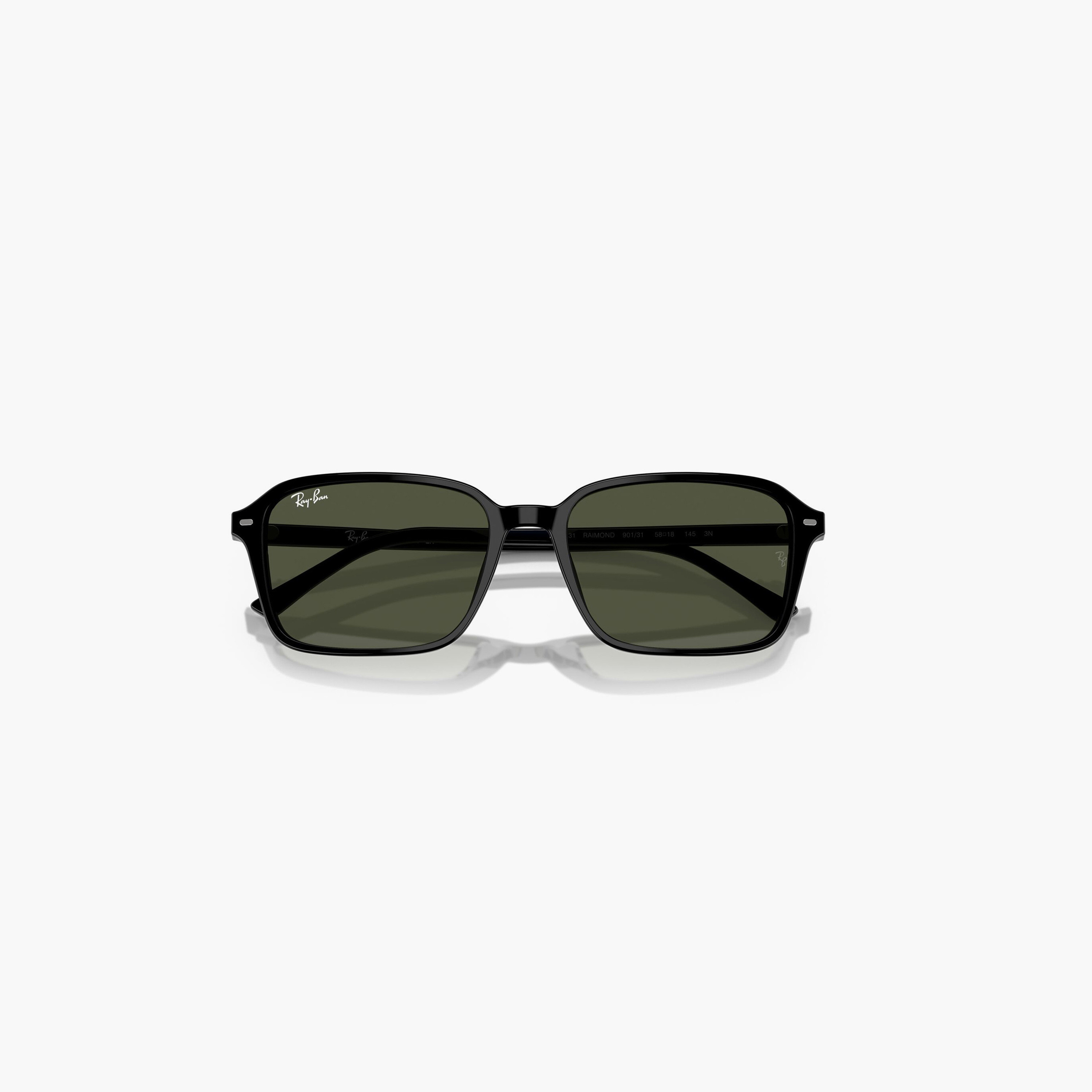 ريبان- نظارة شمسية مربعة خضراء مقاس 58 مم من Raimond - 0RB2231-men-sunglasses-image-7