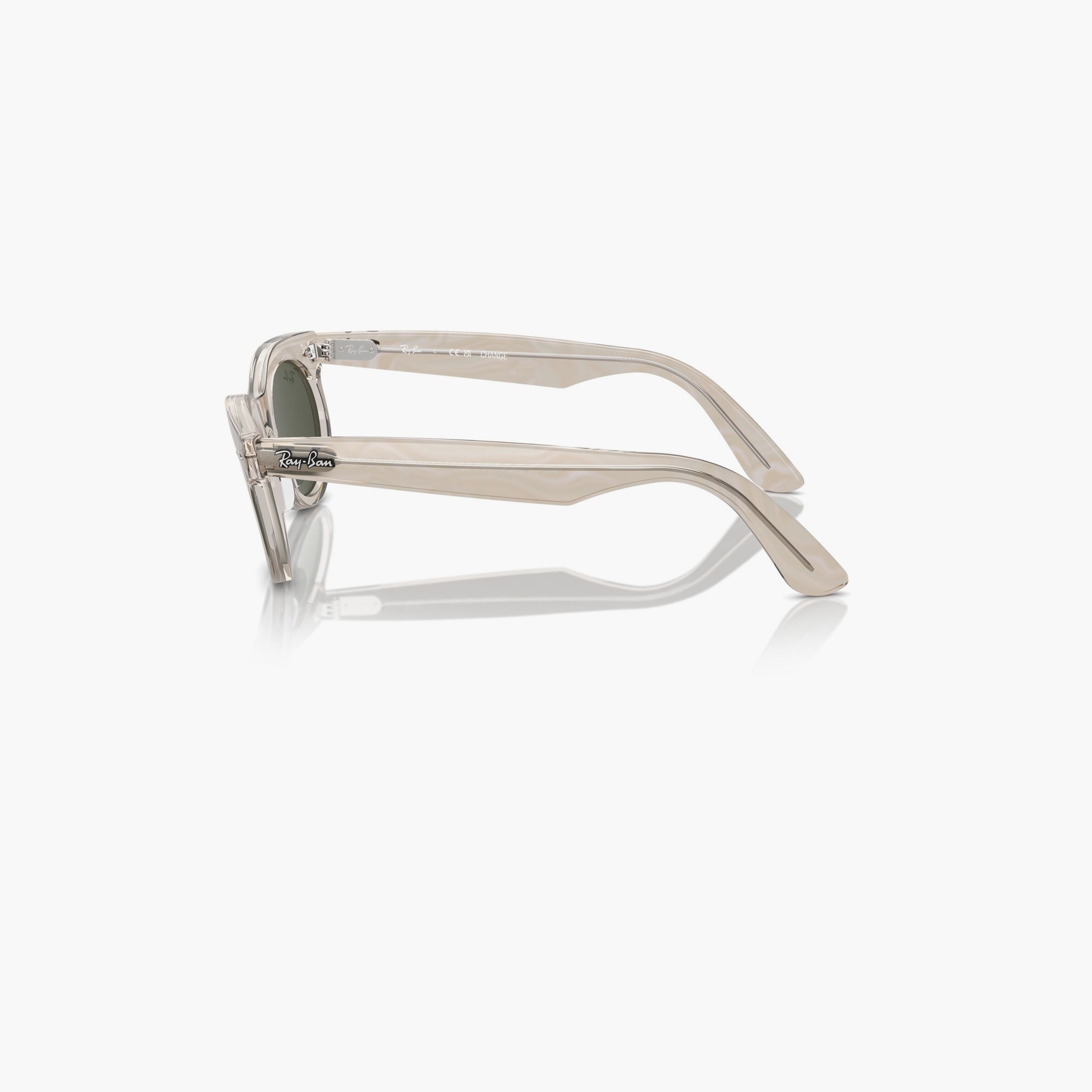 ريبان- نظارة شمسية بيضاوية خضراء مقاس 53 مم من Wayfarer - 0RB2242-men-sunglasses-image-5