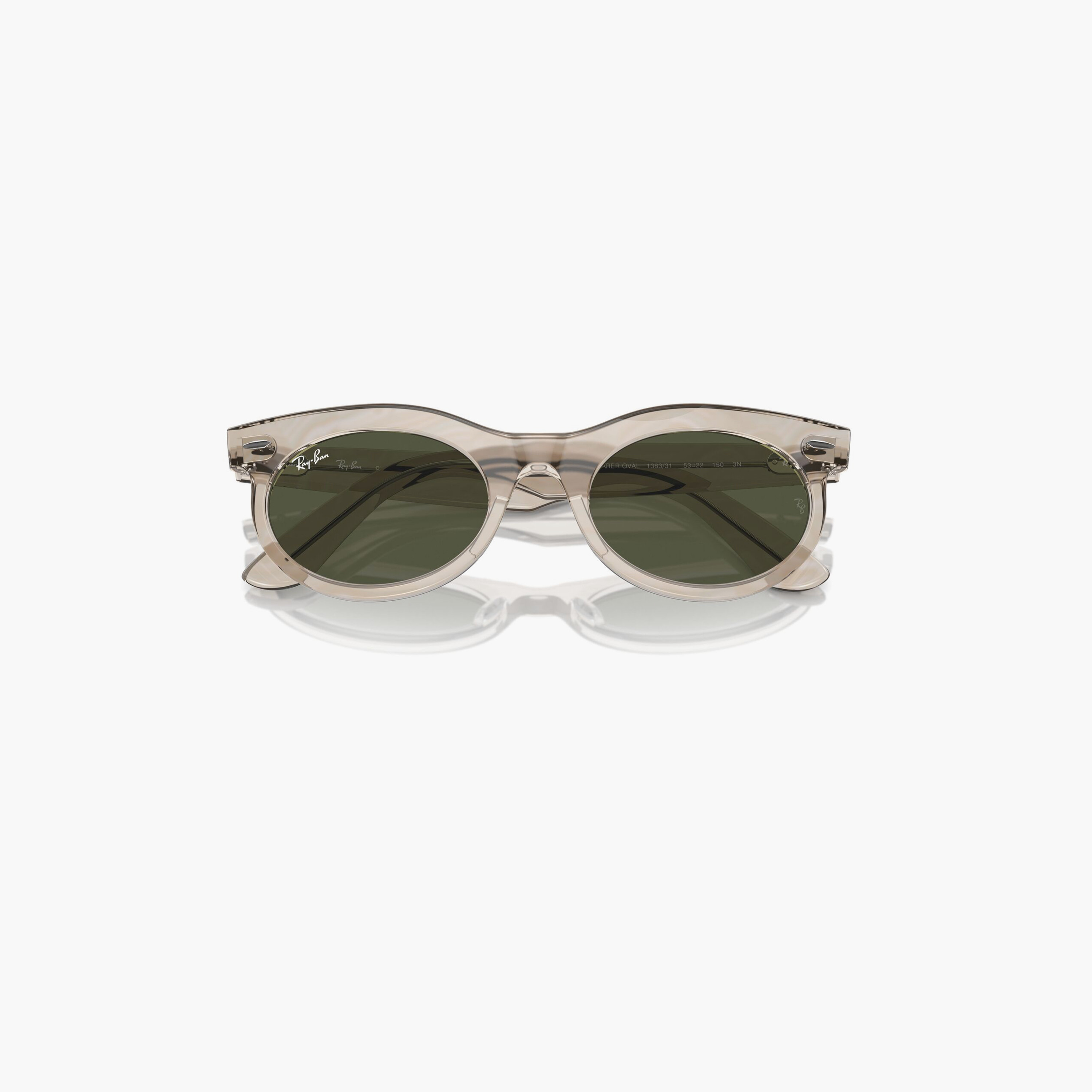 Ray-Ban 53MM Green Wayfarer Oval Sunglasses - 0RB2242-men-sunglasses-image-7