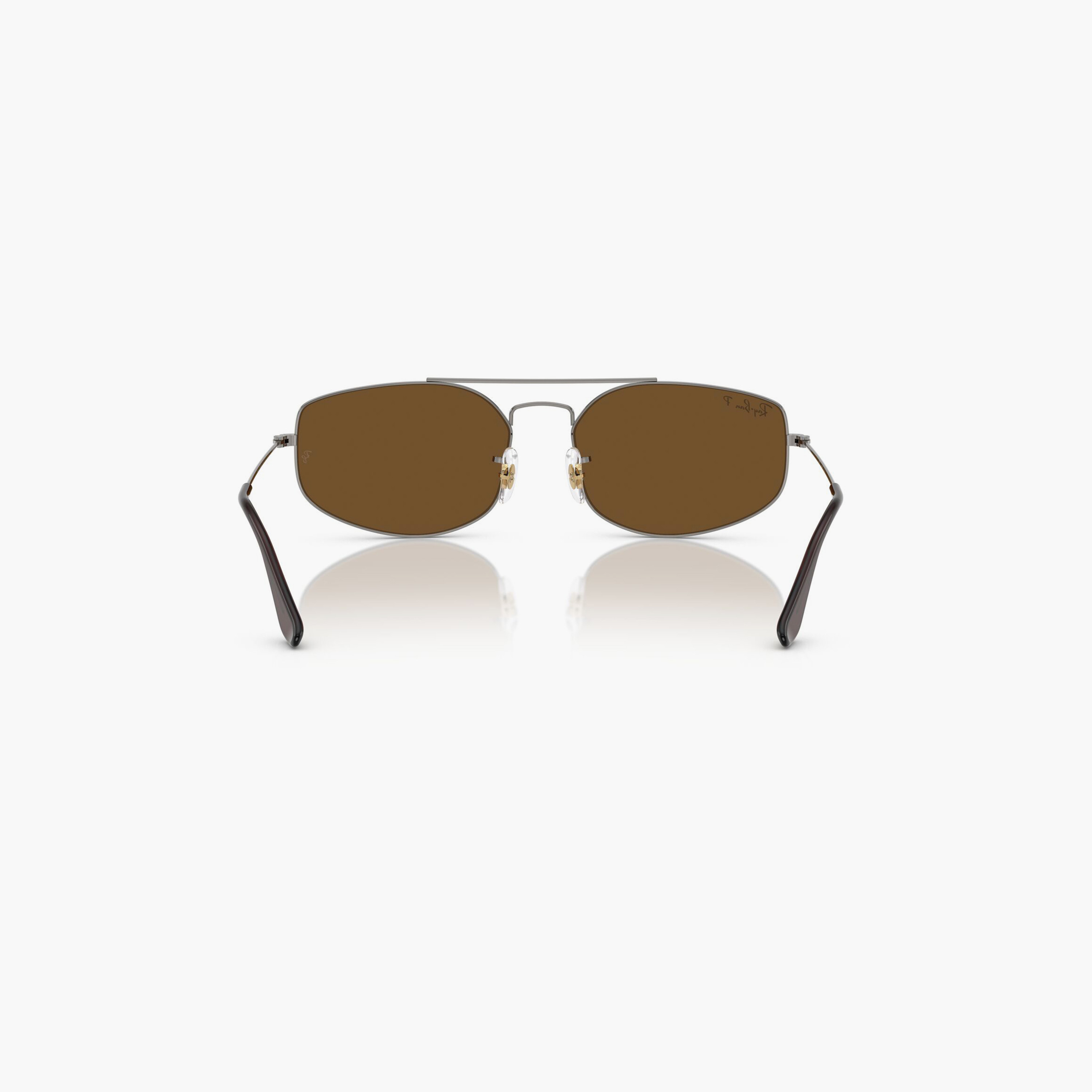 Ray-Ban Explorer V Polarized 57MM Brown Navigator Sunglasses - 0RB3845-men-sunglasses-image-6