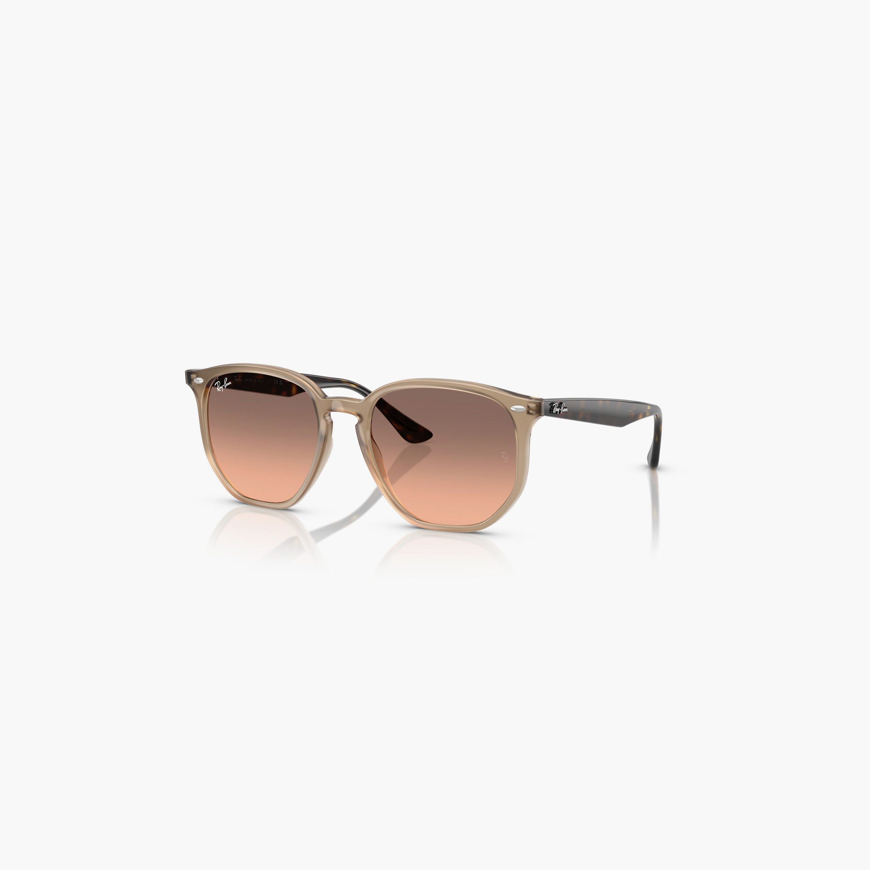 Ray-Ban 54MM Pink Geometric Sunglasses - 0RB4306-men-sunglasses-image-1