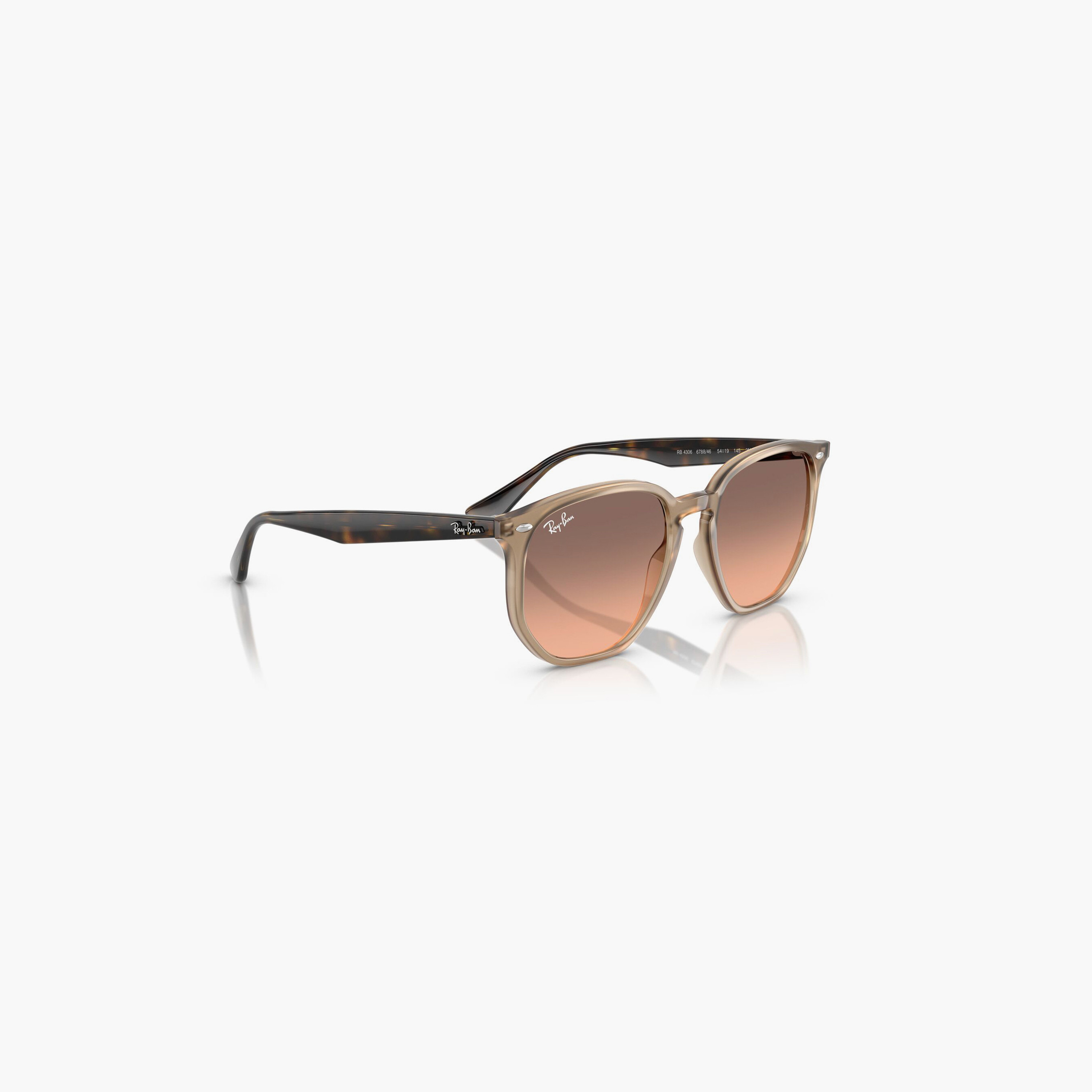 Ray-Ban 54MM Pink Geometric Sunglasses - 0RB4306-men-sunglasses-image-3