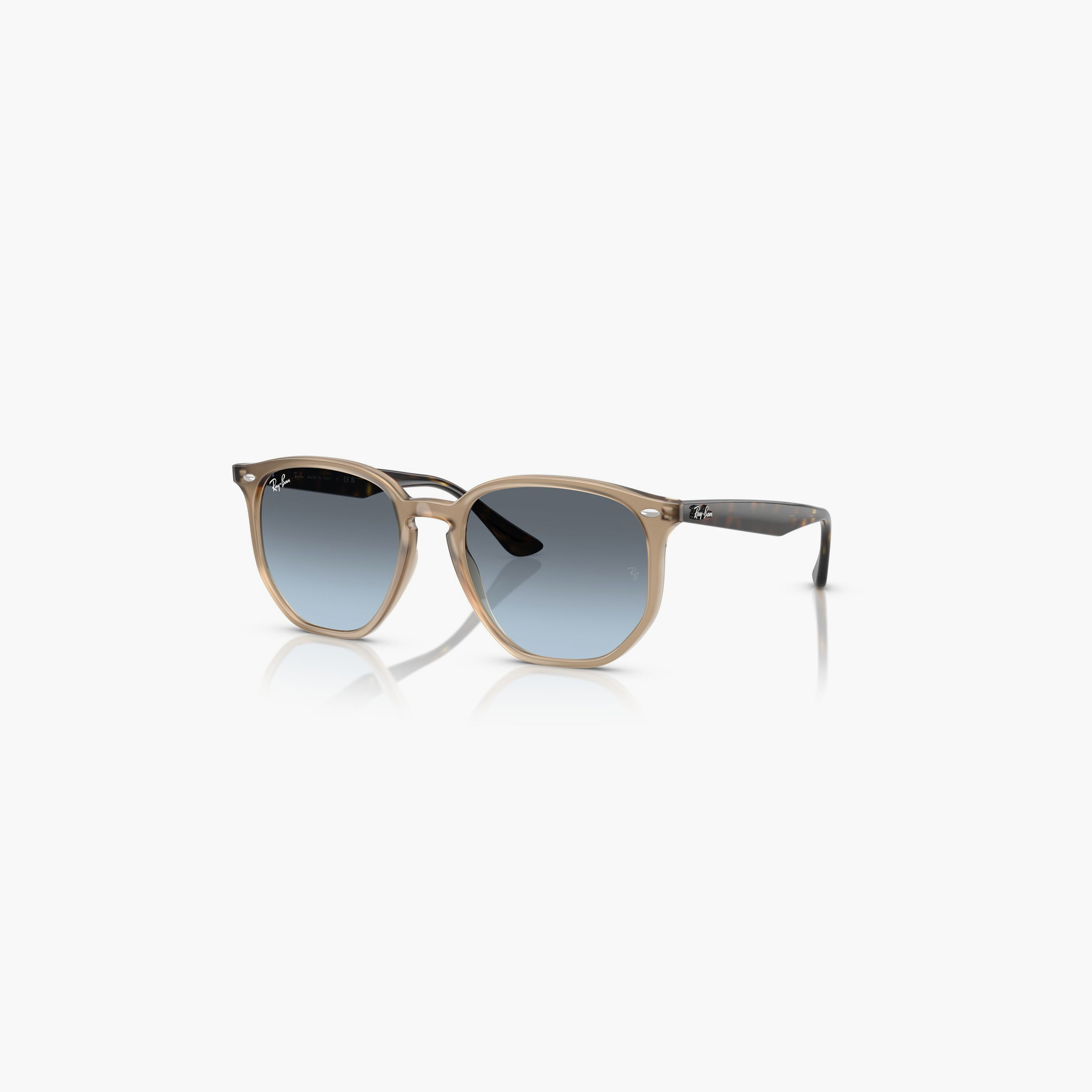 Ray-Ban 54MM Blue Geometric Sunglasses - 0RB4306-men-sunglasses-image-1