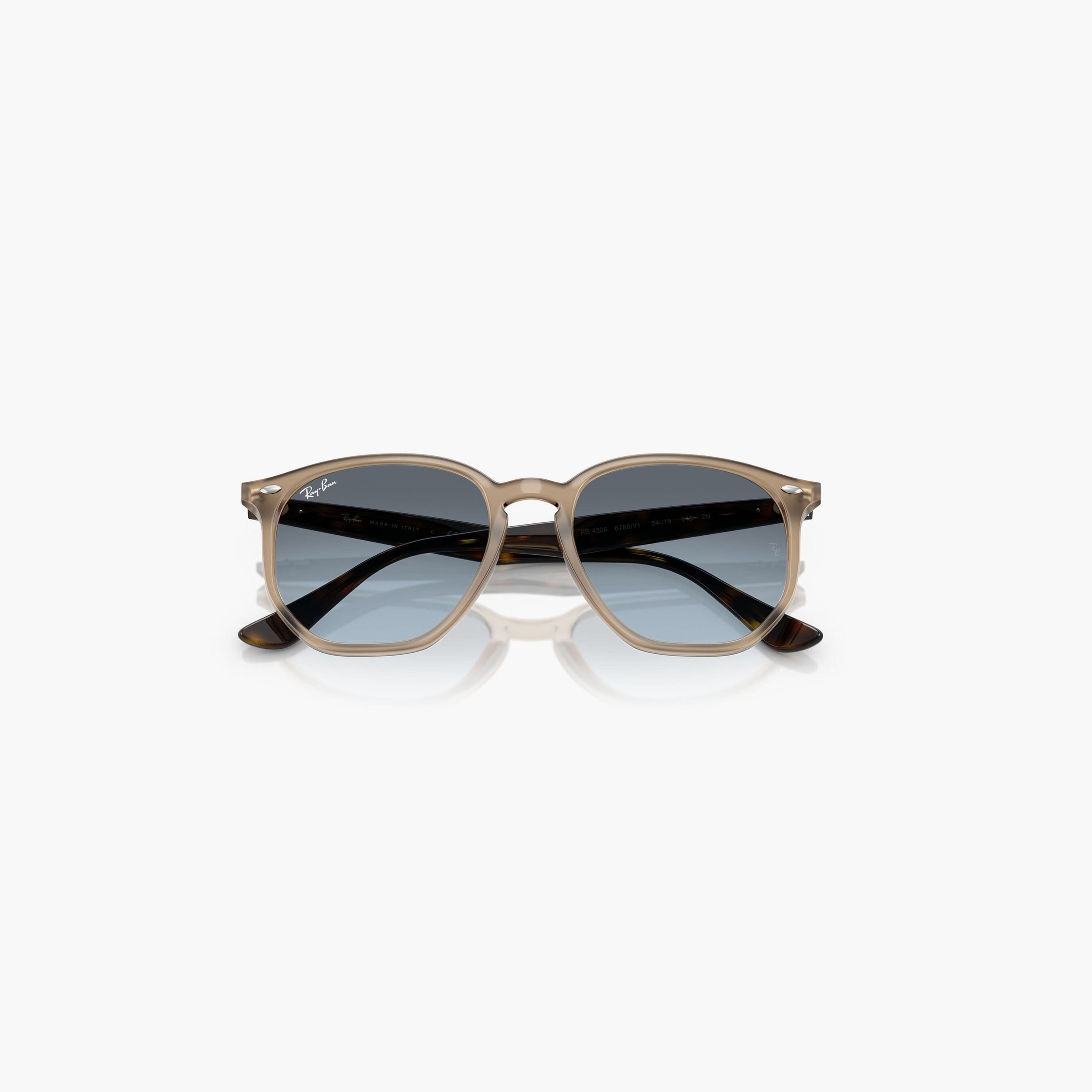 Ray-Ban 54MM Blue Geometric Sunglasses - 0RB4306-men-sunglasses-image-7