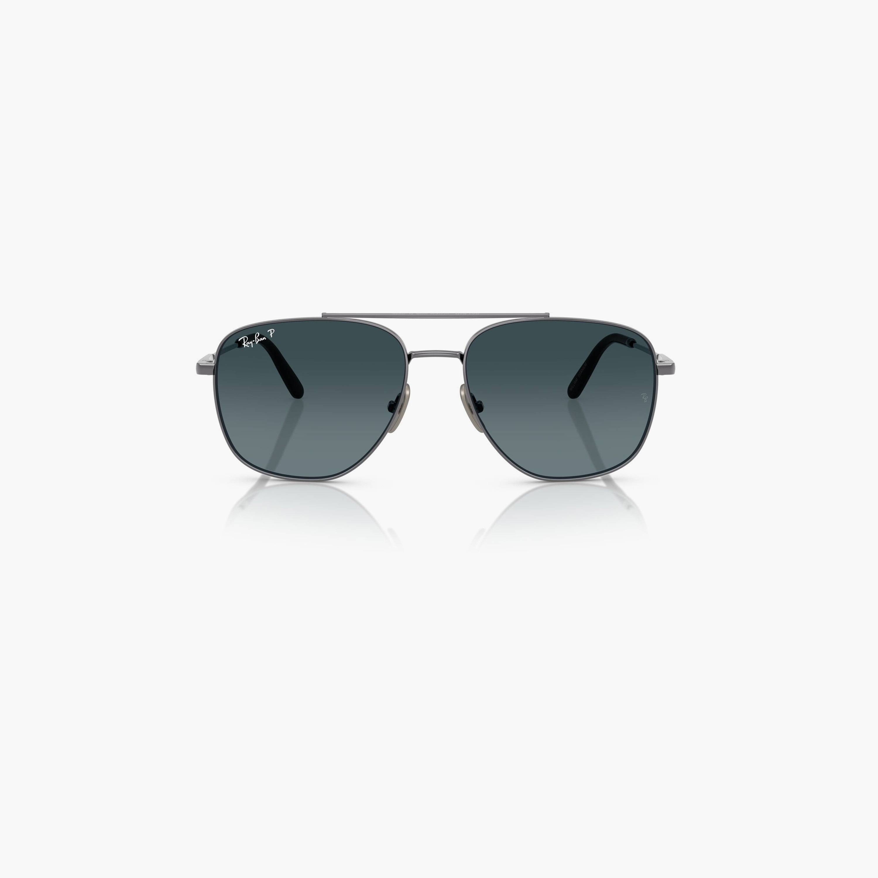 ريبان- نظارة شمسية مربعة زرقاء مقاس 59 مم مستقطبة من William Titanium - 0RB8097-men-sunglasses-image-4