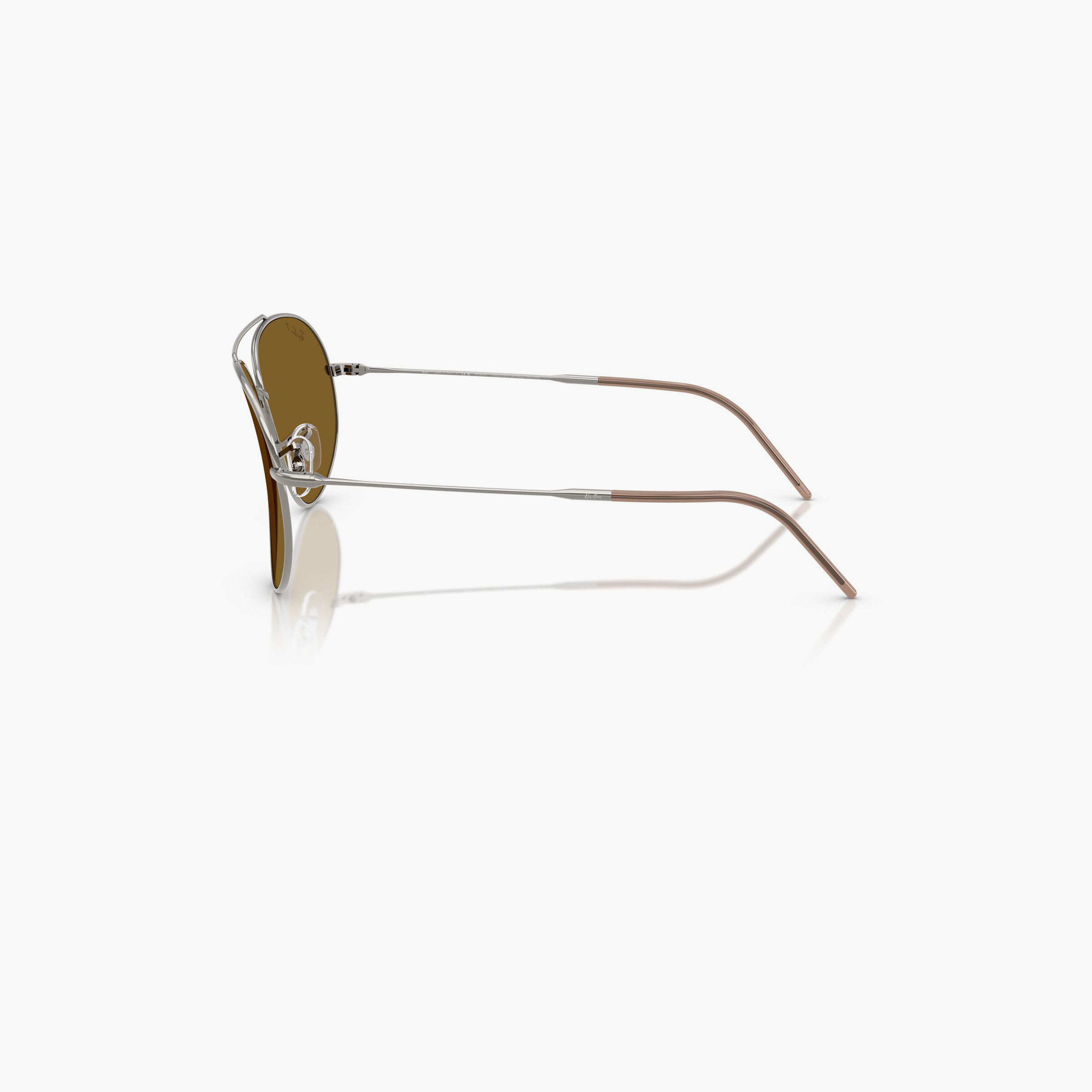 ريبان- نظارة شمسية مستقطبة مقاس 59 مم بنية إطار طيار - 0RBR0101S-men-sunglasses-image-5