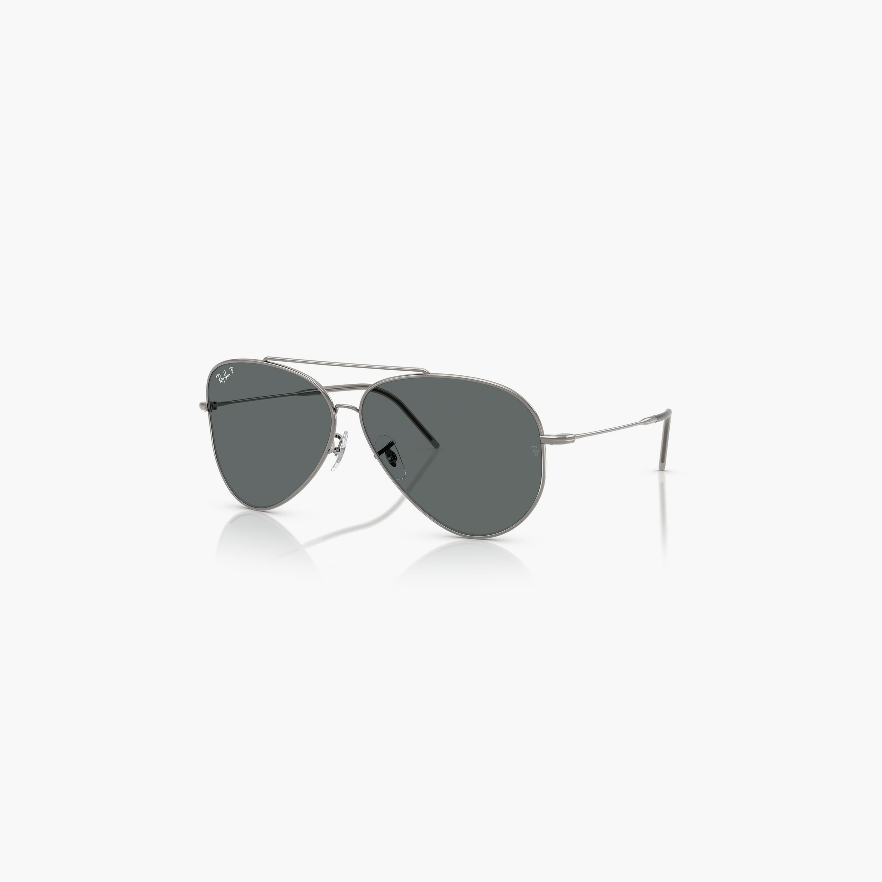 Ray-Ban Polarized 62MM Grey Aviator Sunglasses - 0RBR0101S-men-sunglasses-image-1