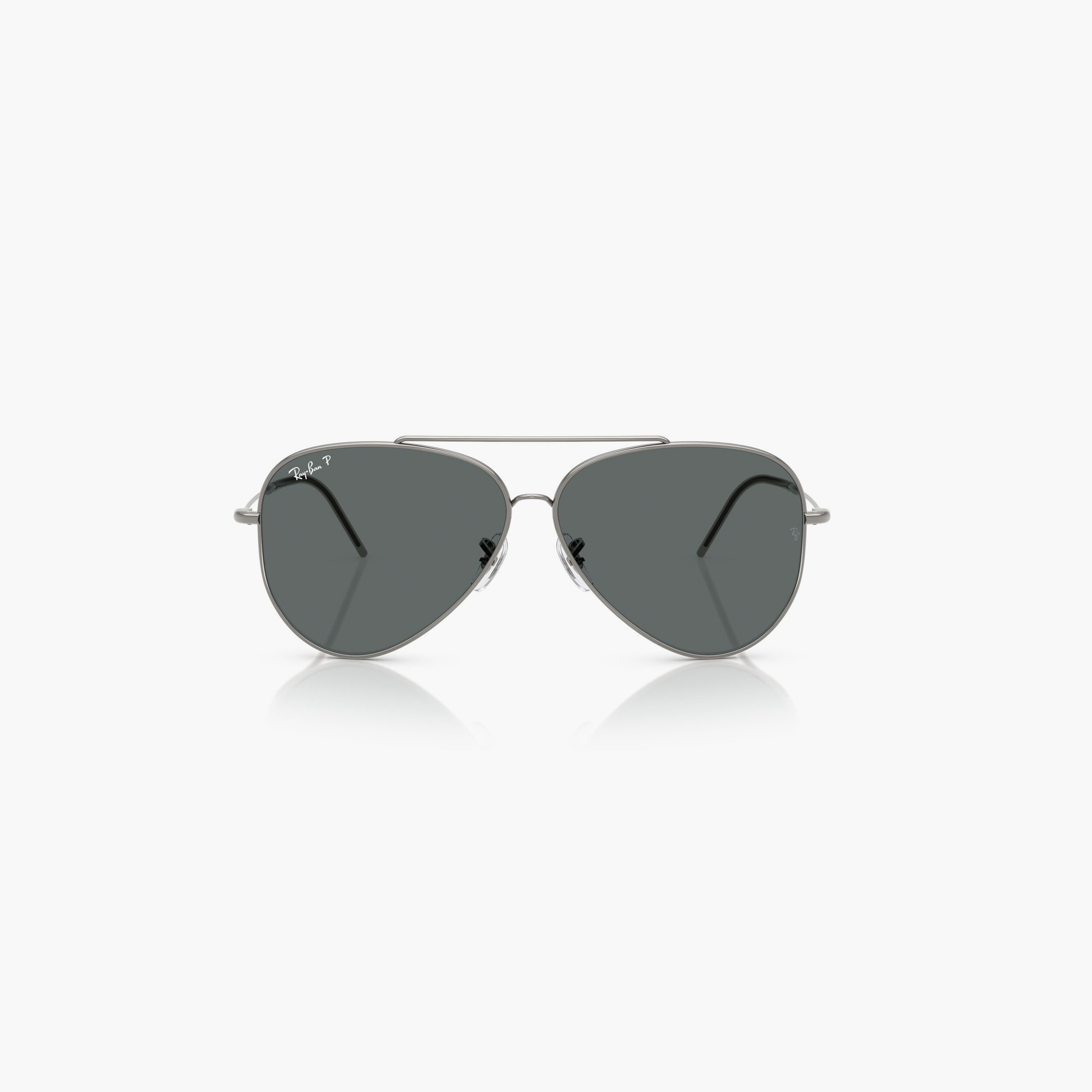 ريبان- نظارة شمسية مستقطبة مقاس 59 مم بنية إطار طيار - 0RBR0101S-men-sunglasses-image-4