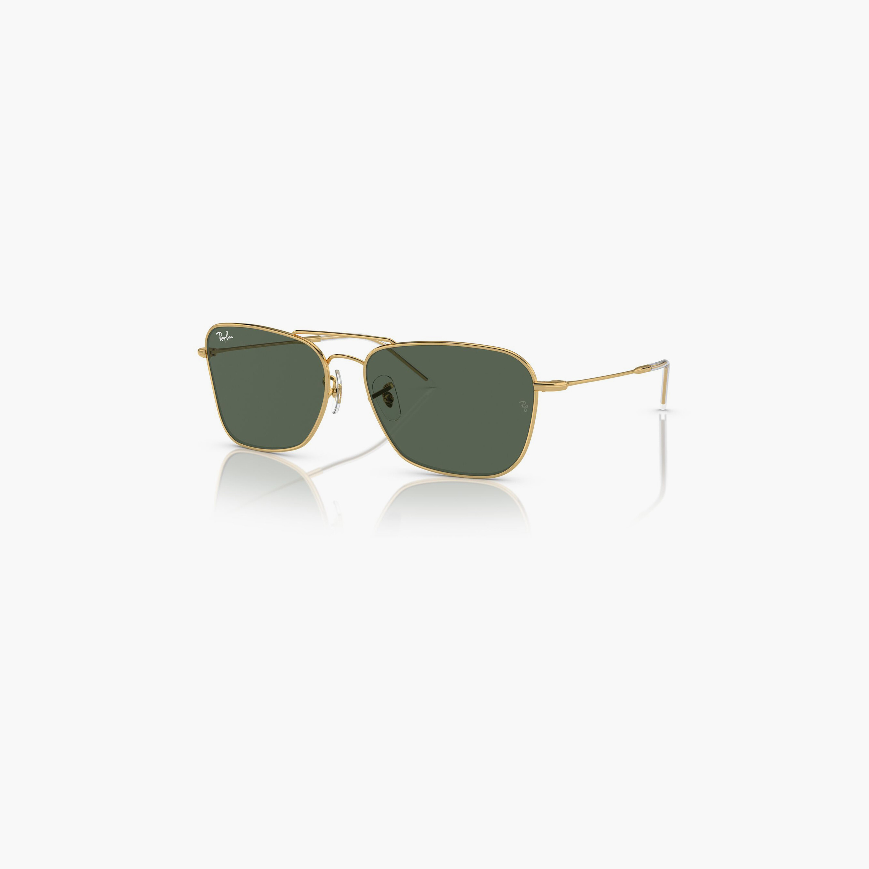 Ray-Ban Caravan Reverse 61MM Green Square Sunglasses - 0RBR0102S-men-sunglasses-image-1