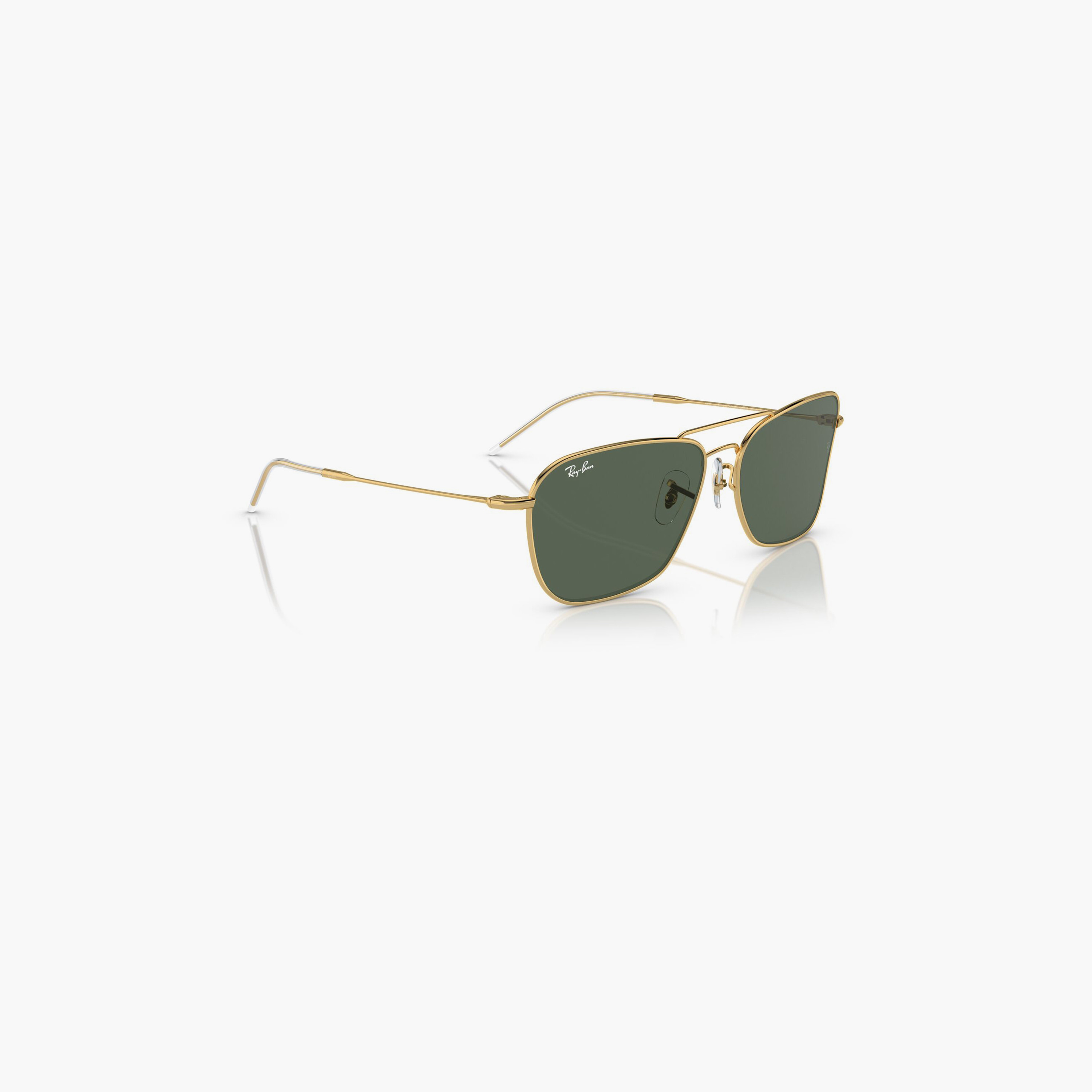 Ray-Ban Caravan Reverse 61MM Green Square Sunglasses - 0RBR0102S-men-sunglasses-image-3