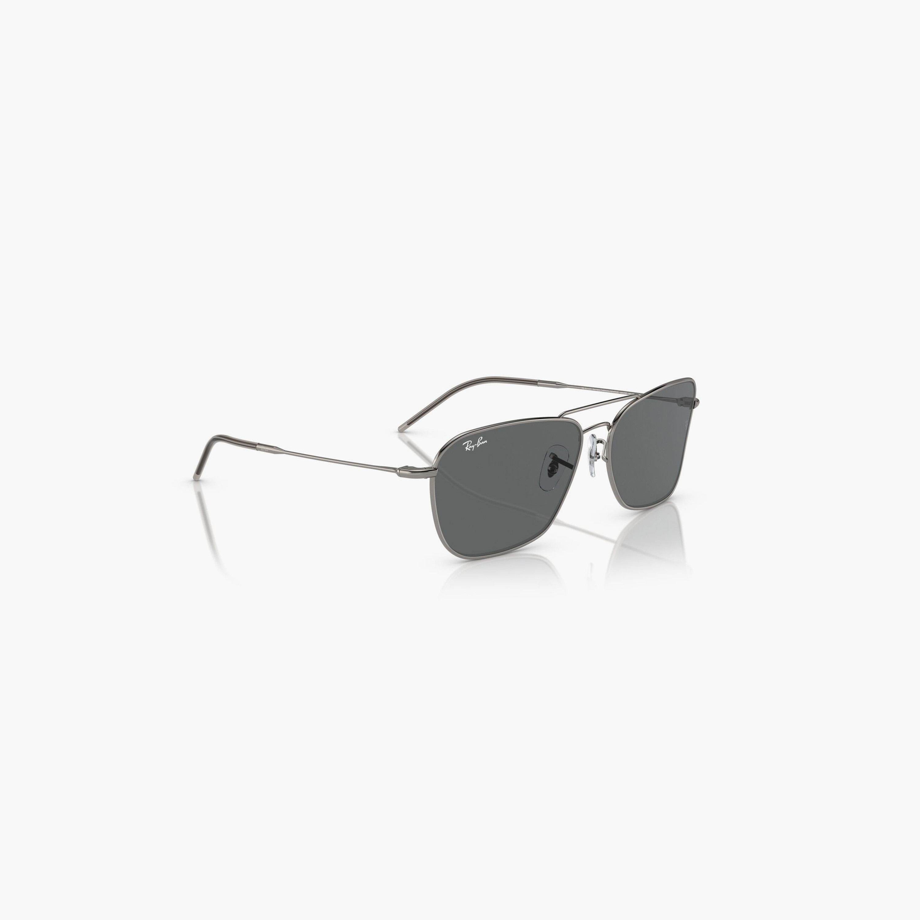 Ray-Ban Caravan Reverse 61MM Grey Square Sunglasses - 0RBR0102S-men-sunglasses-image-3