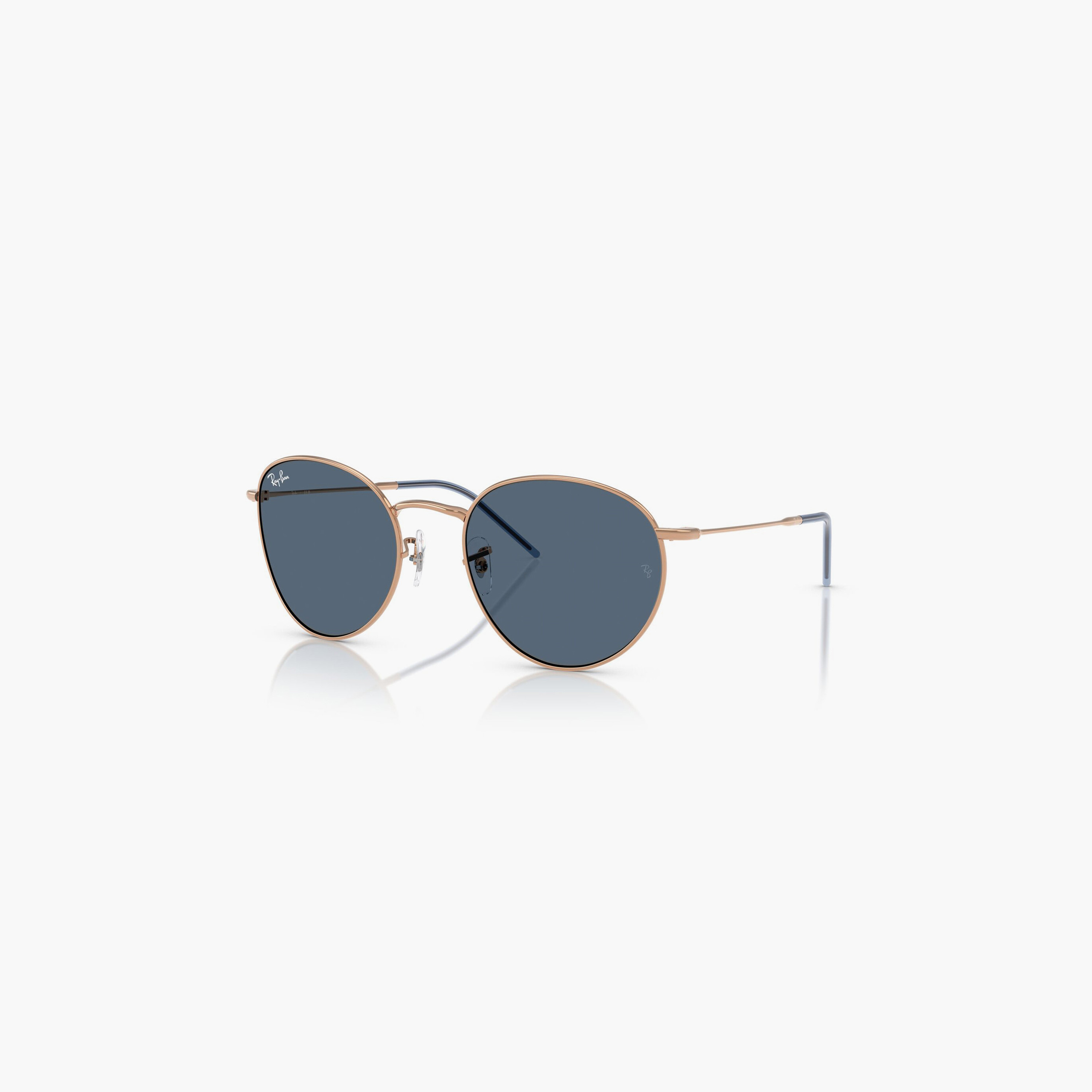 ريبان- نظارة شمسية بيضاوية زرقاء إطار دائري عكسي مقاس 53 مم - 0RBR0103S-men-sunglasses-image-1