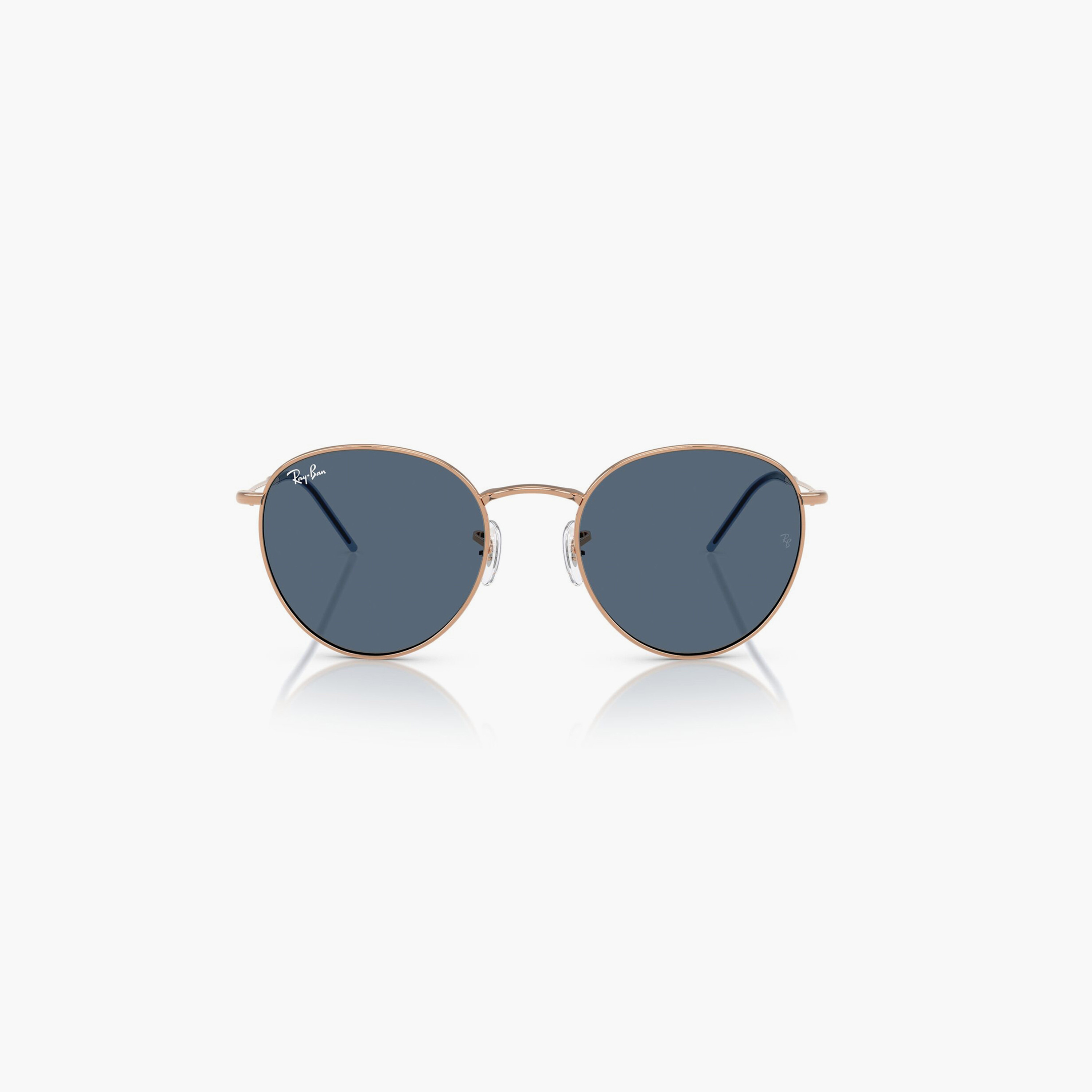 Ray-Ban Round Reverse 53MM Blue Oval Sunglasses - 0RBR0103S-men-sunglasses-image-4