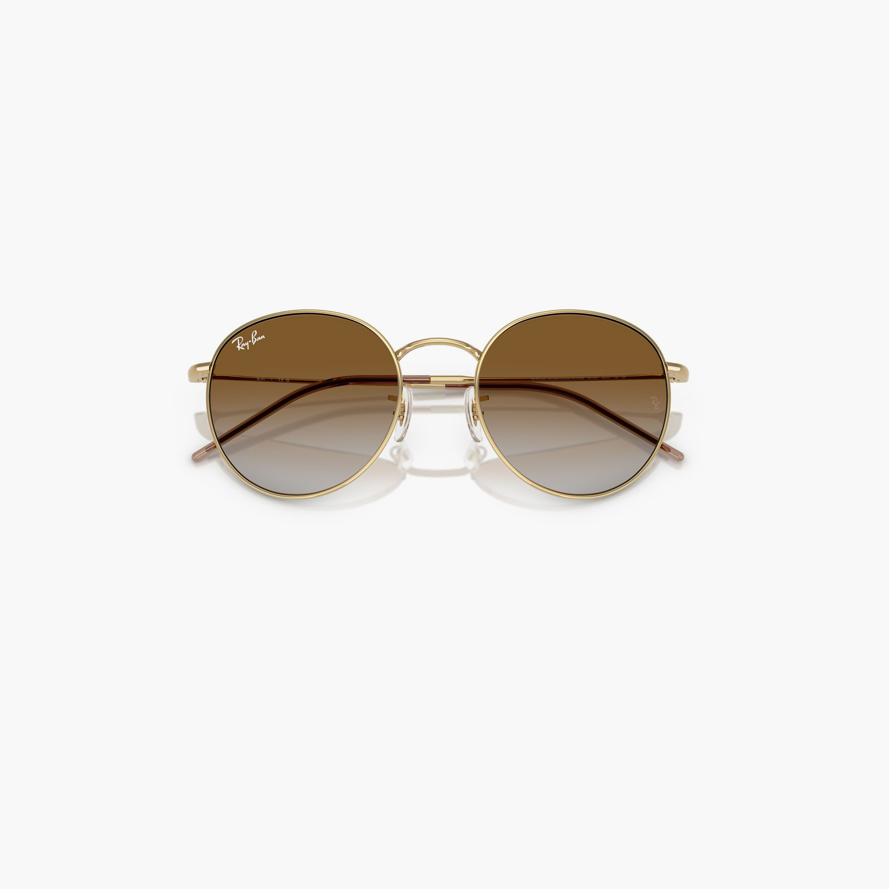 Ray-Ban Round Reverse 55MM Brown Oval Sunglasses - 0RBR0103S-men-sunglasses-image-7