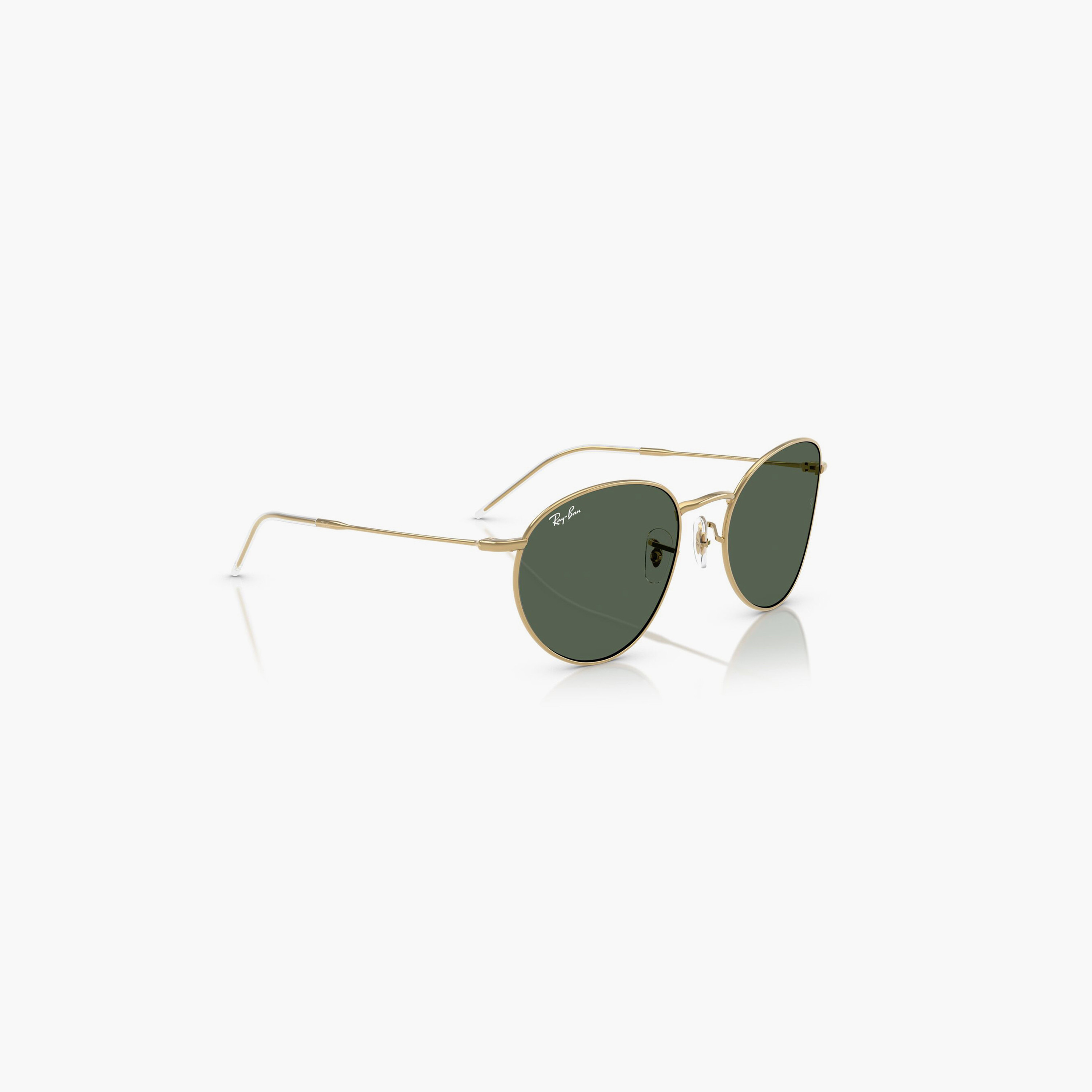 Ray-Ban Round Reverse 55MM Green Oval Sunglasses - 0RBR0103S-men-sunglasses-image-3