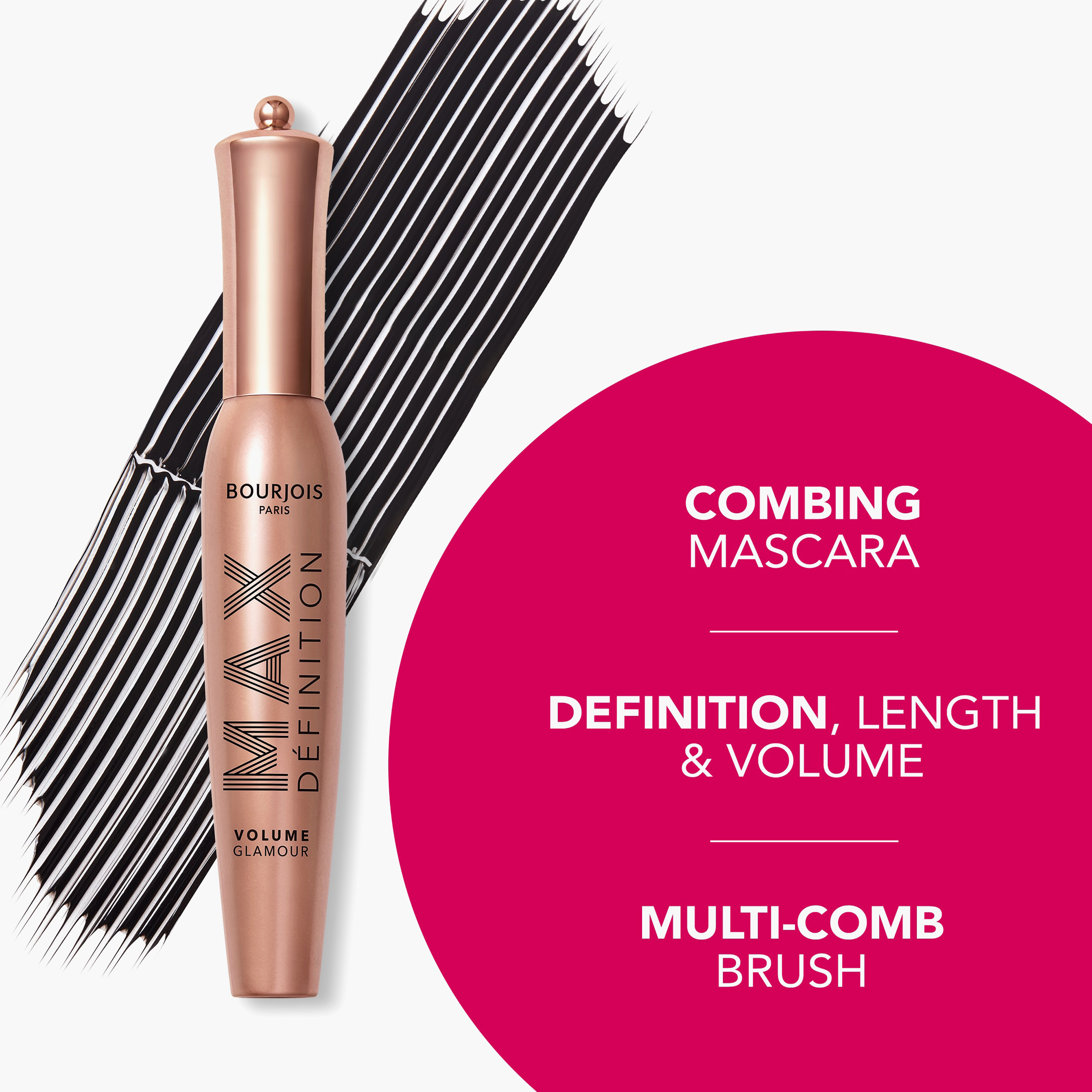 ماسكارا فوليوم جلامور ماكس ديفينيشن من بورجوا - 12 مل-beautyandpersonalcare-makeup-eyes-mascaras-image-5