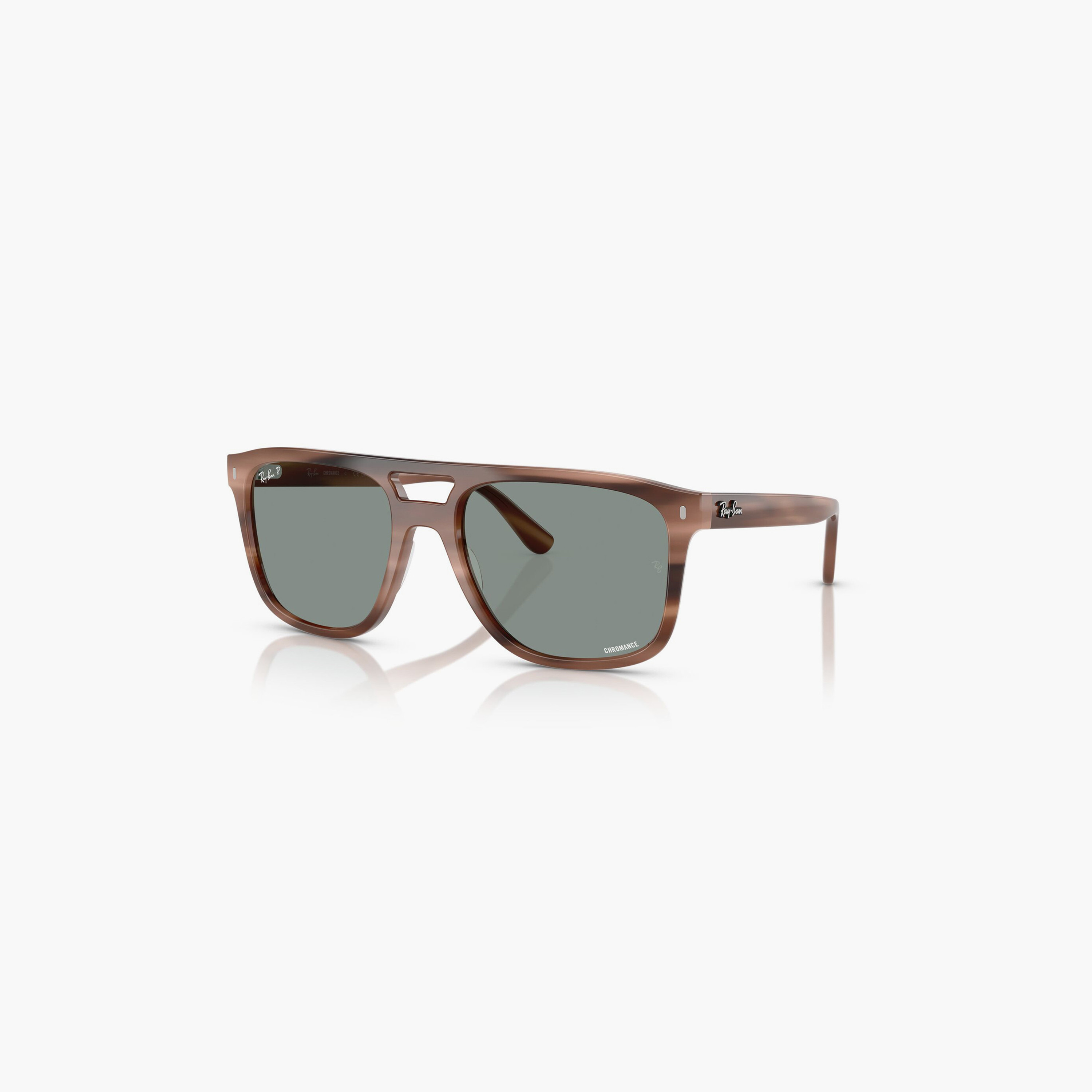 Ray-Ban 58MM Blue Square Sunglasses - 0RB2213CH-men-sunglasses-image-1