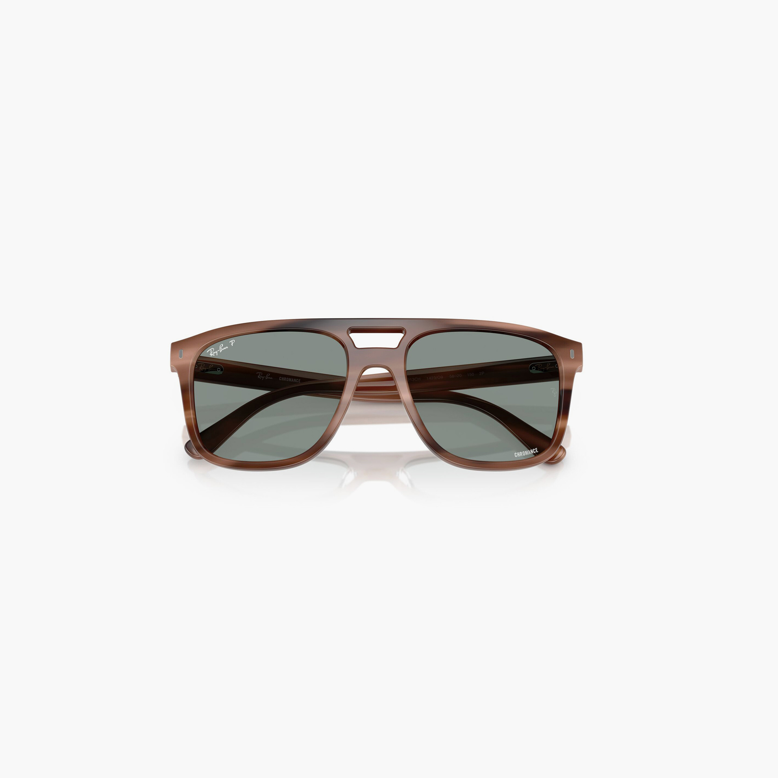 Ray-Ban 58MM Blue Square Sunglasses - 0RB2213CH-men-sunglasses-image-7