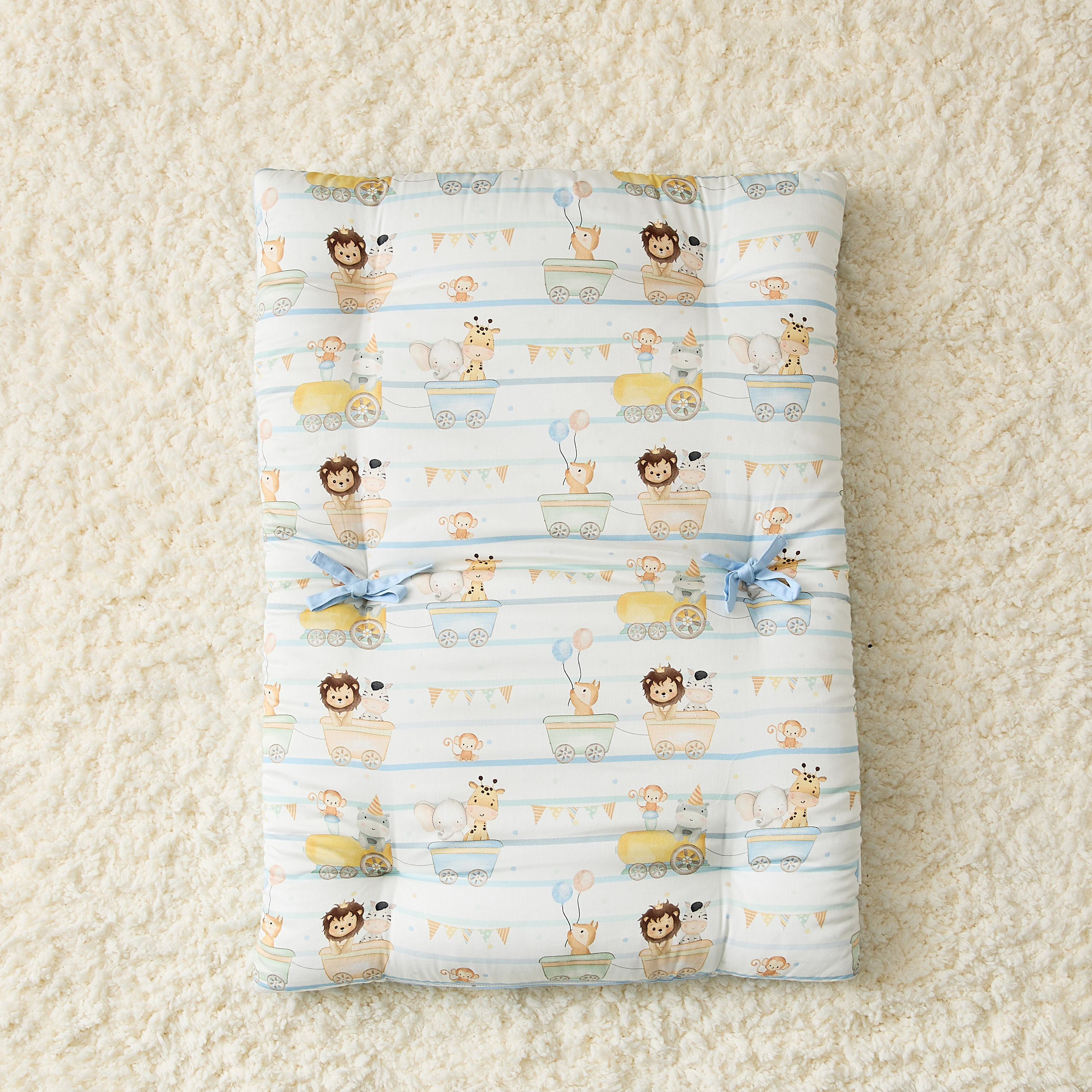 Fancy Fluff Safari Print 6-Piece Baby Bed Set - 58x84 cm-baby-nursery-babybedding-image-10