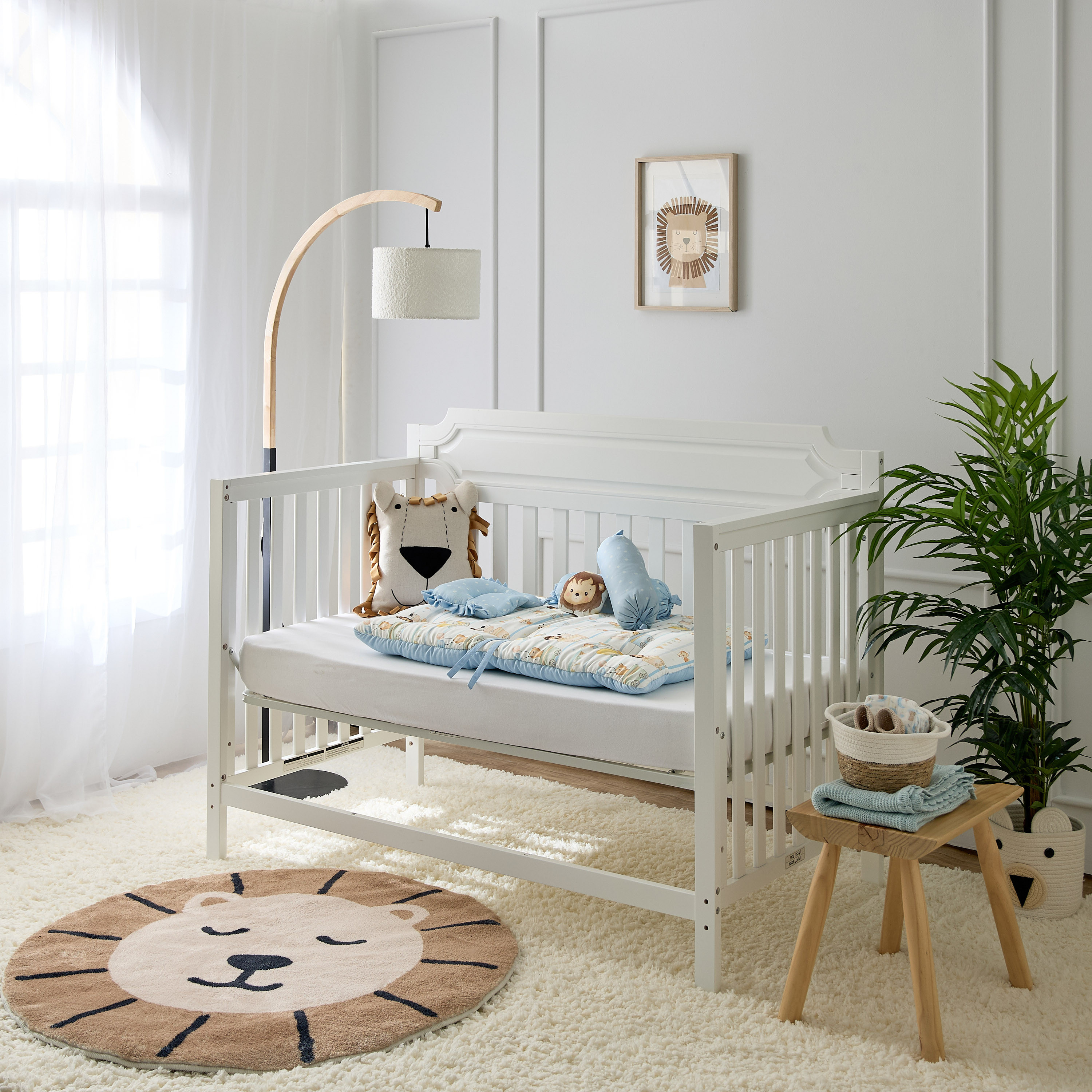 Fancy Fluff 5-Piece Printed Organic Bedding Set - 58x84 cm-baby-nursery-babybedding-image-9